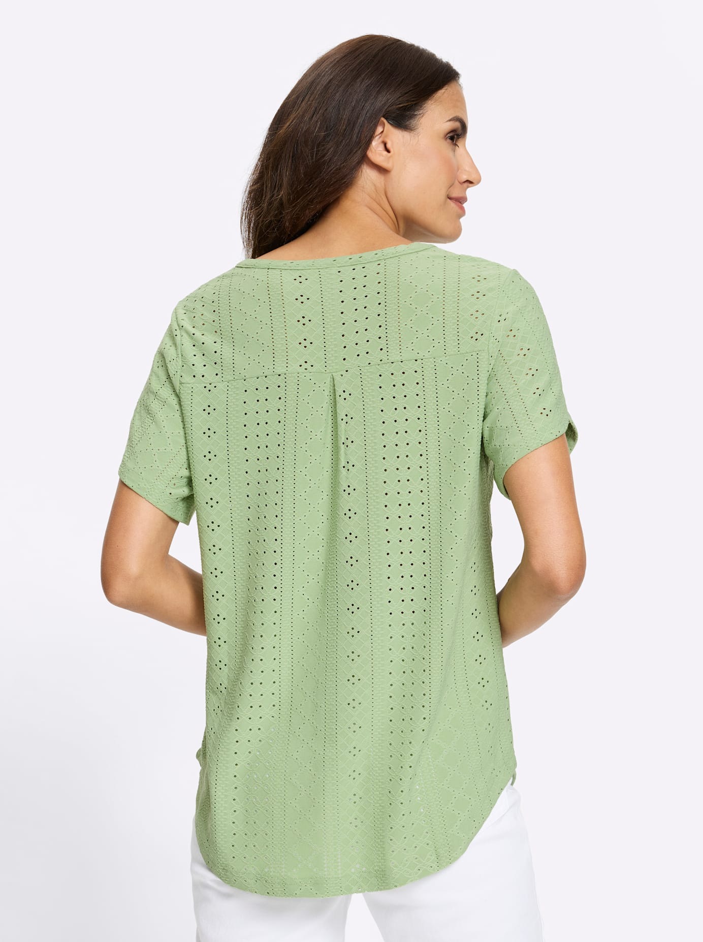 Women's Short Sleeve Shirt Eucalyptus 52 2