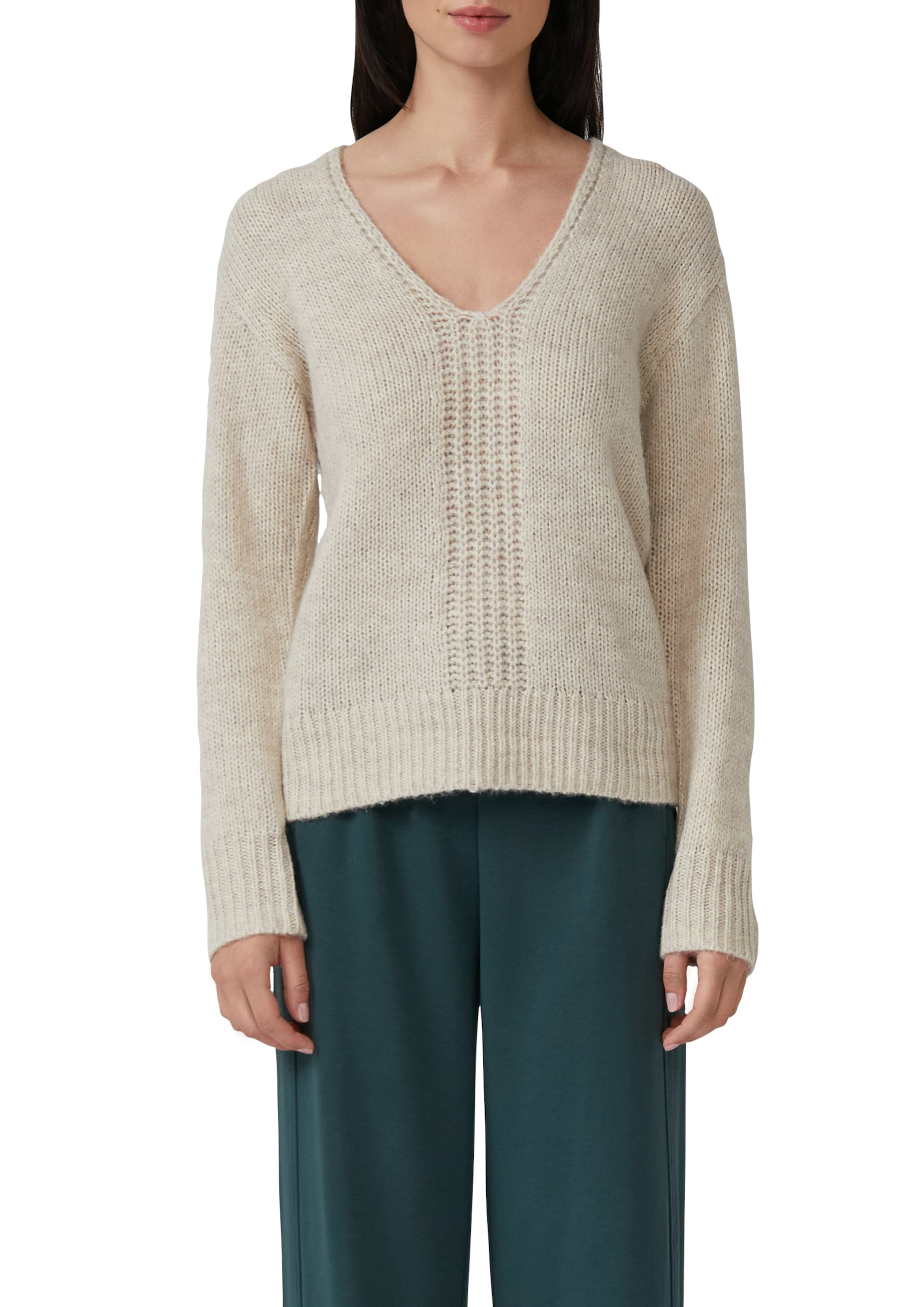 s.Oliver Strickpullover, mit V-Ausschnitt günstig online kaufen