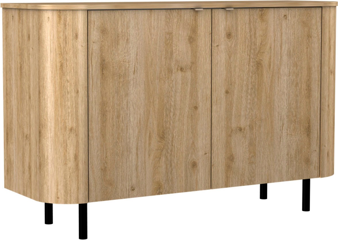 Home affaire Sideboard "Murano, 131 cm breit, 2 Türen, Anrichte, Kommode, S günstig online kaufen
