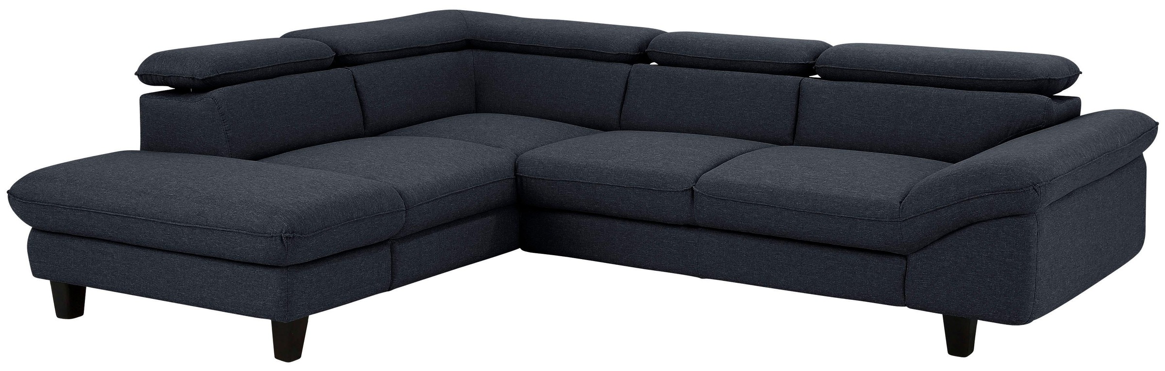 Home affaire Ecksofa »Pilot L-Form«, mit Kopfteilverstellung, wahlweise mit Bettfunktion & Bettkasten