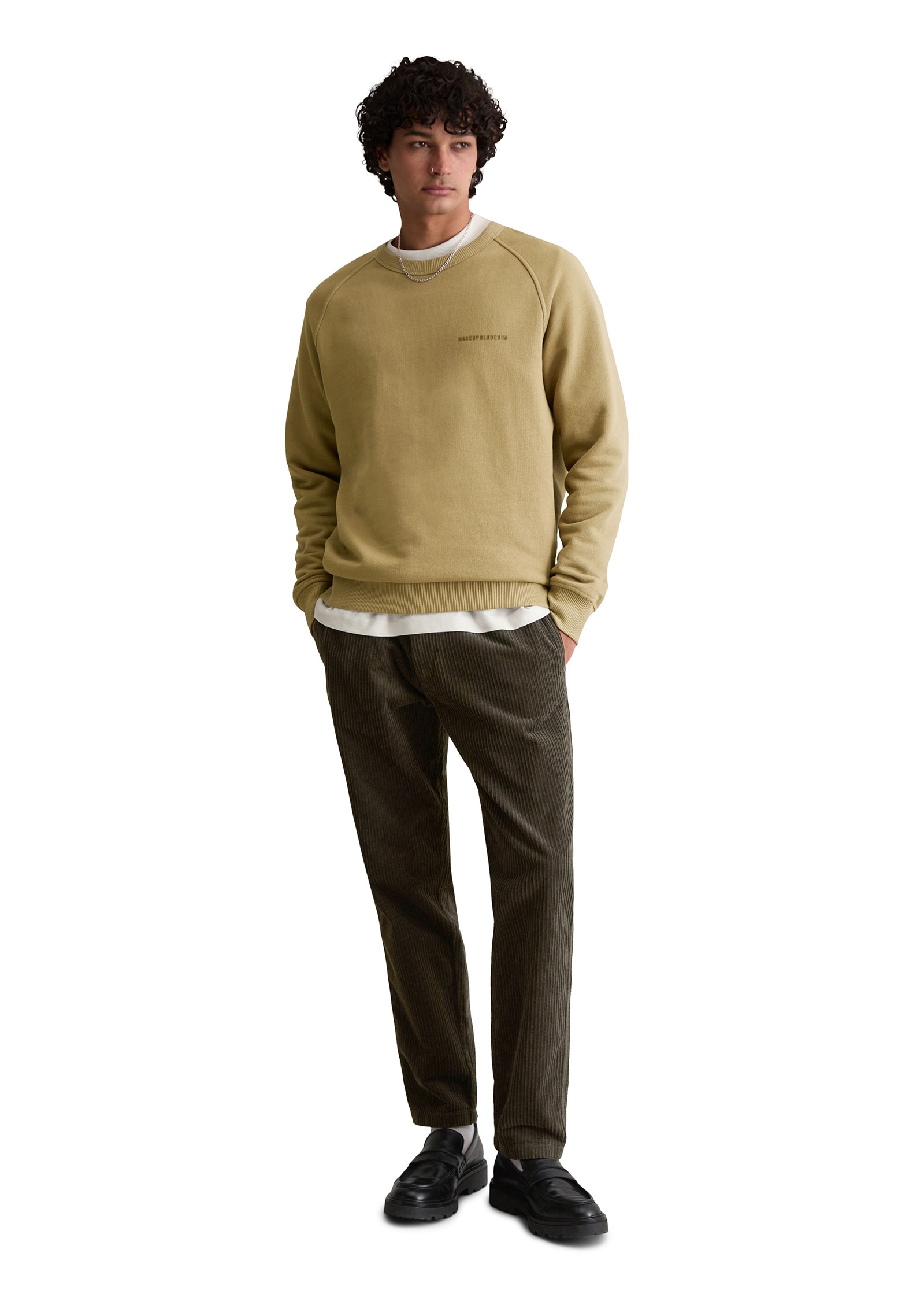 Marc O'Polo DENIM Sweatshirt »aus schwerer, strukturierter Qualität«