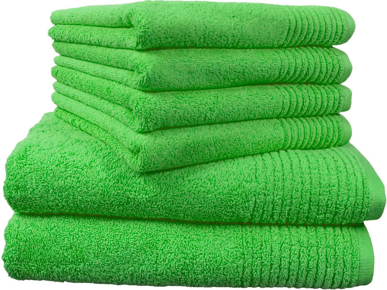 Handtücher Sets grün Rechnung auf kaufen BAUR 