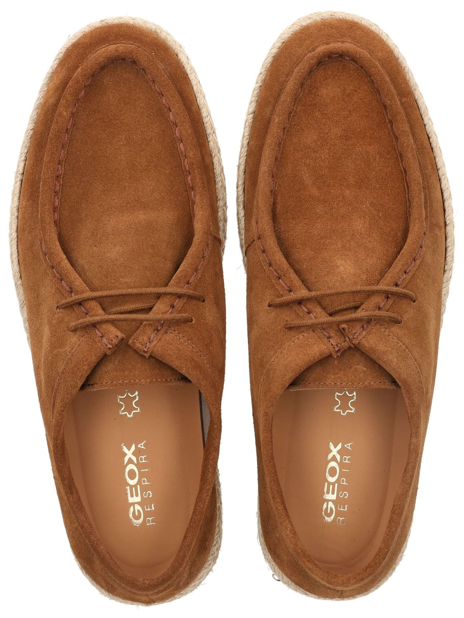 Geox Schnürschuh »Geox Halbschuhe Veloursleder«