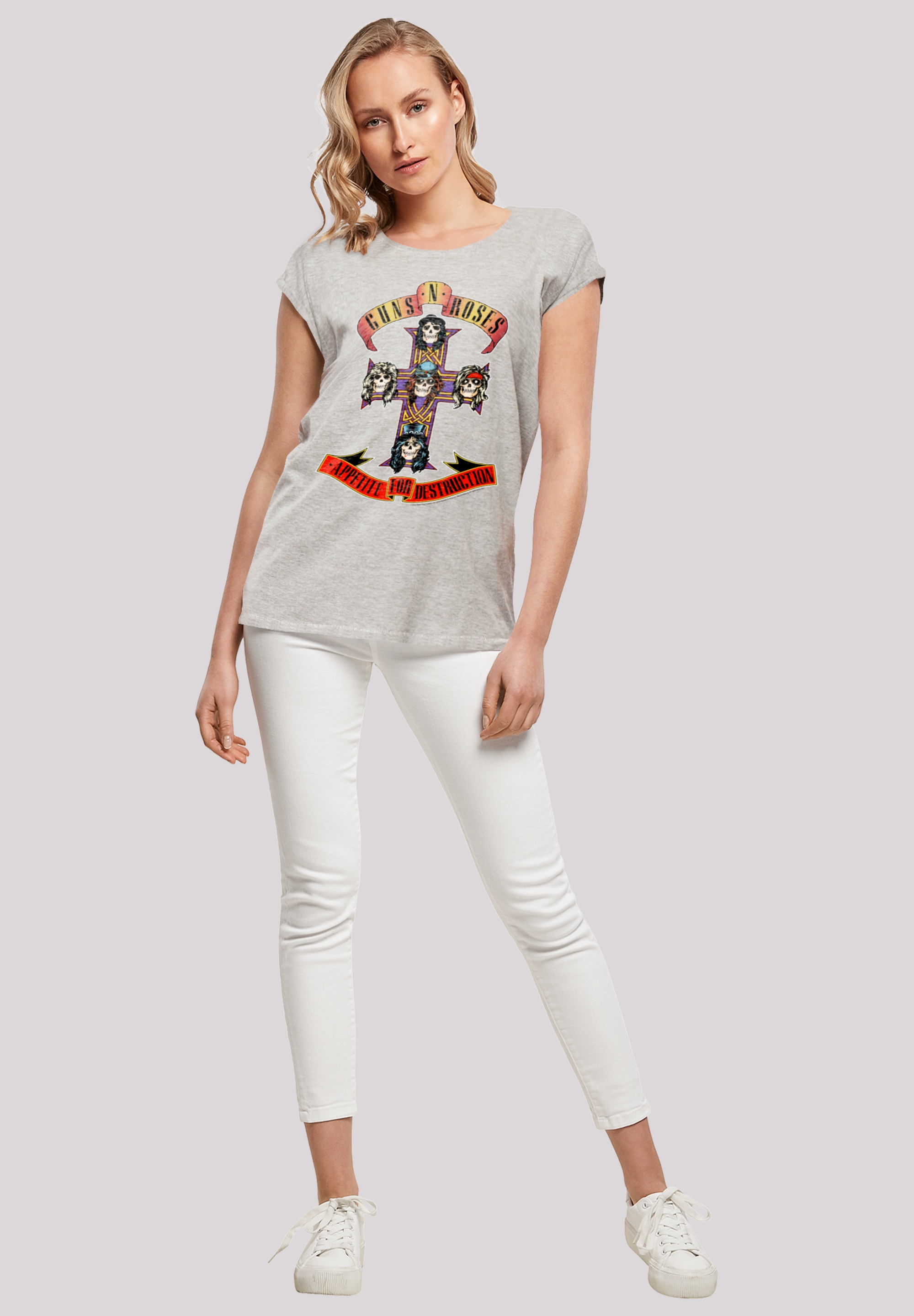 F4NT4STIC T-Shirt »Guns 'n' Roses Band Appetite For Destruction«, Print