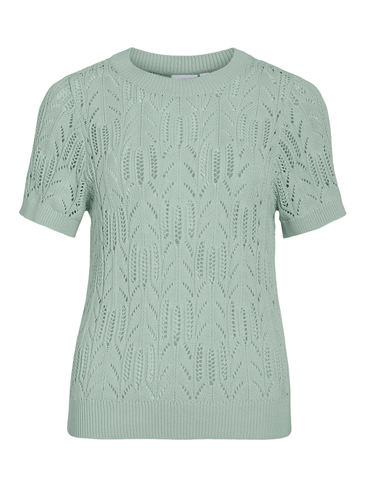 Vila Kurzarmpullover »VICOTTI S/S O-NECK KNIT TOP - NOOS«