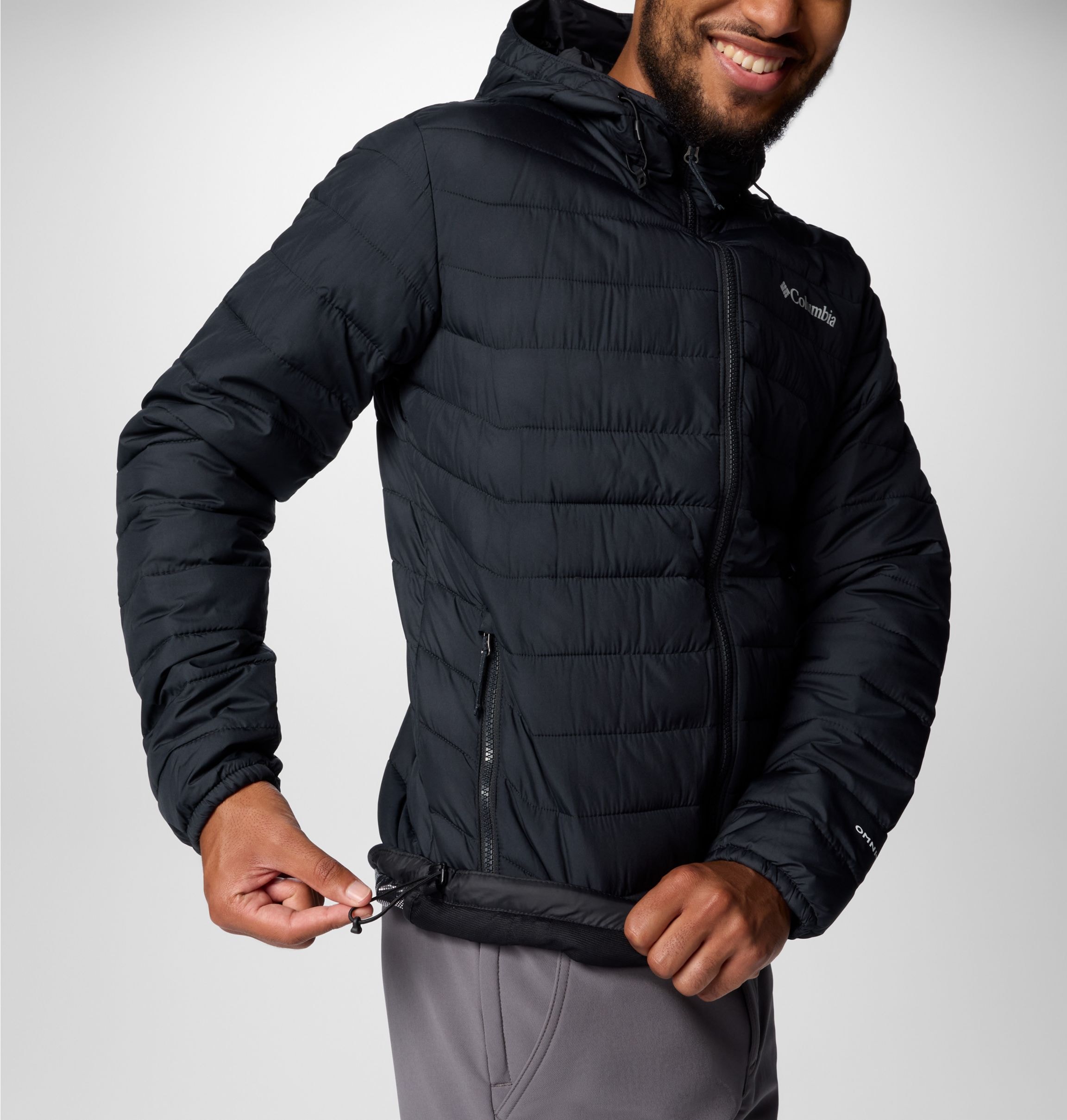 Columbia Steppjacke »POWDER LITE II HOODED JACKET«, (1 St.)