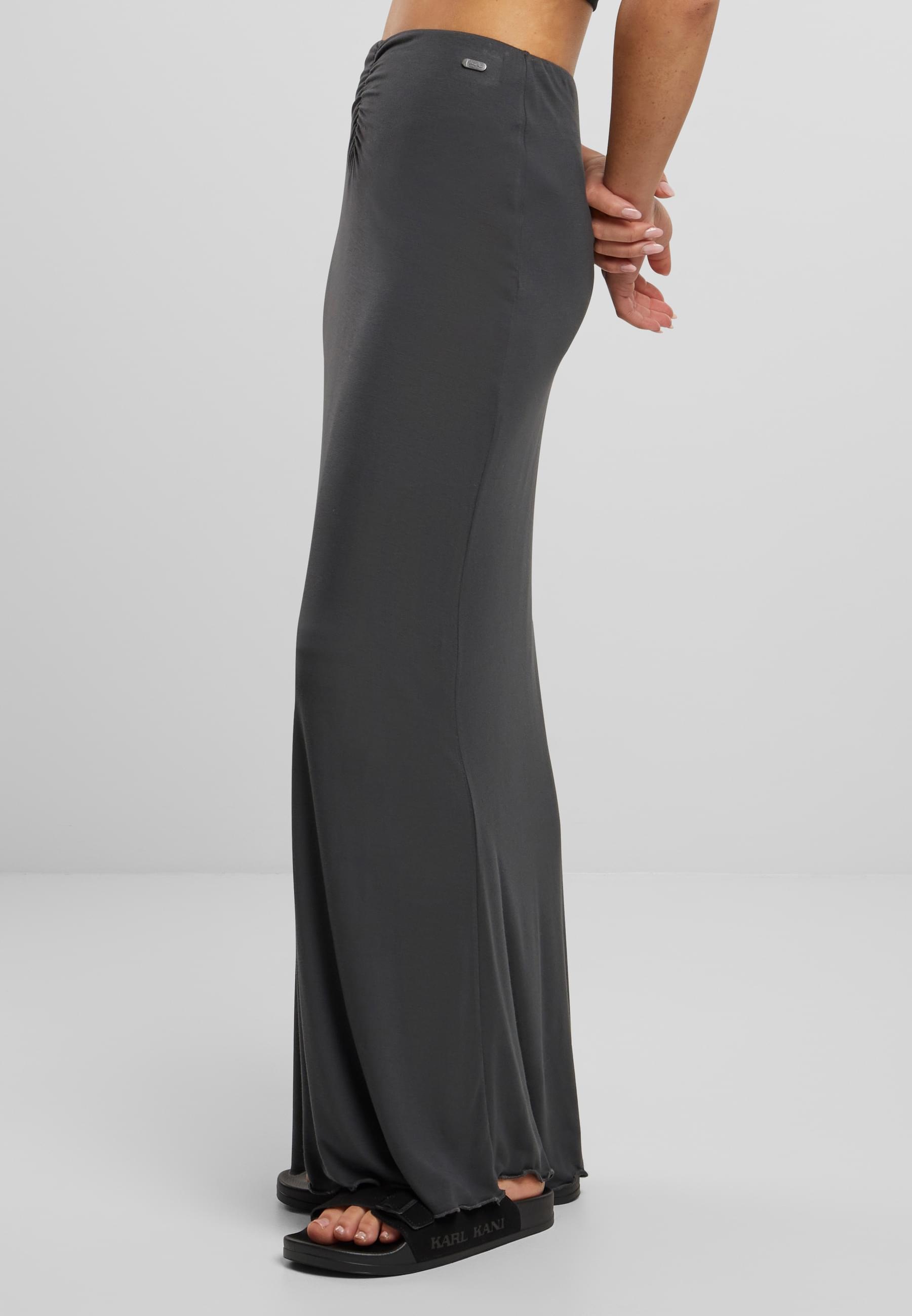 Karl Kani Sommerrock »Karl Kani Karl Kani Small Metal Plate Long Skirt«, (1 tlg.)