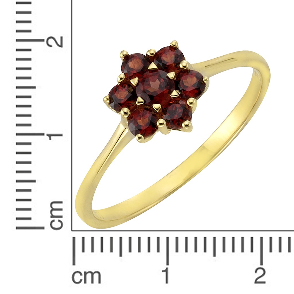 Fascination by Ellen K. Fingerring »333/- Gelbgold Granat«