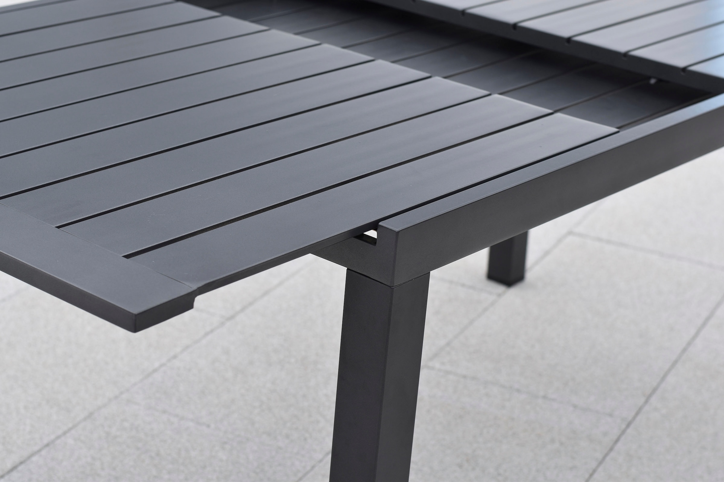 MERXX Garten-Essgruppe »Siros« Set, 9 tlg. inkl. 4 Sessel, 4 Auflagen, 1 Ausziehtisch