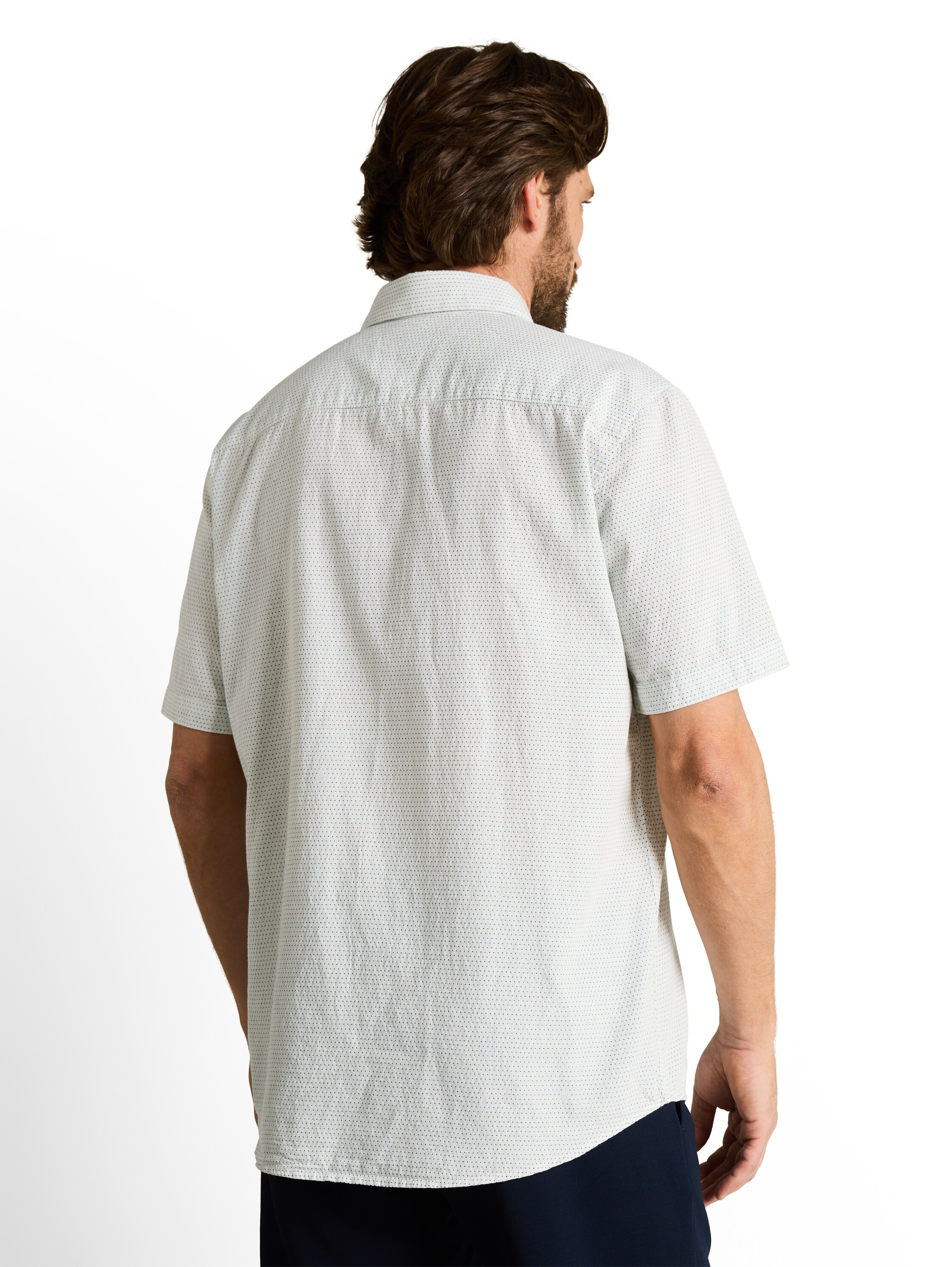 TOM TAILOR Kurzarmhemd mit Minimalprint günstig online kaufen