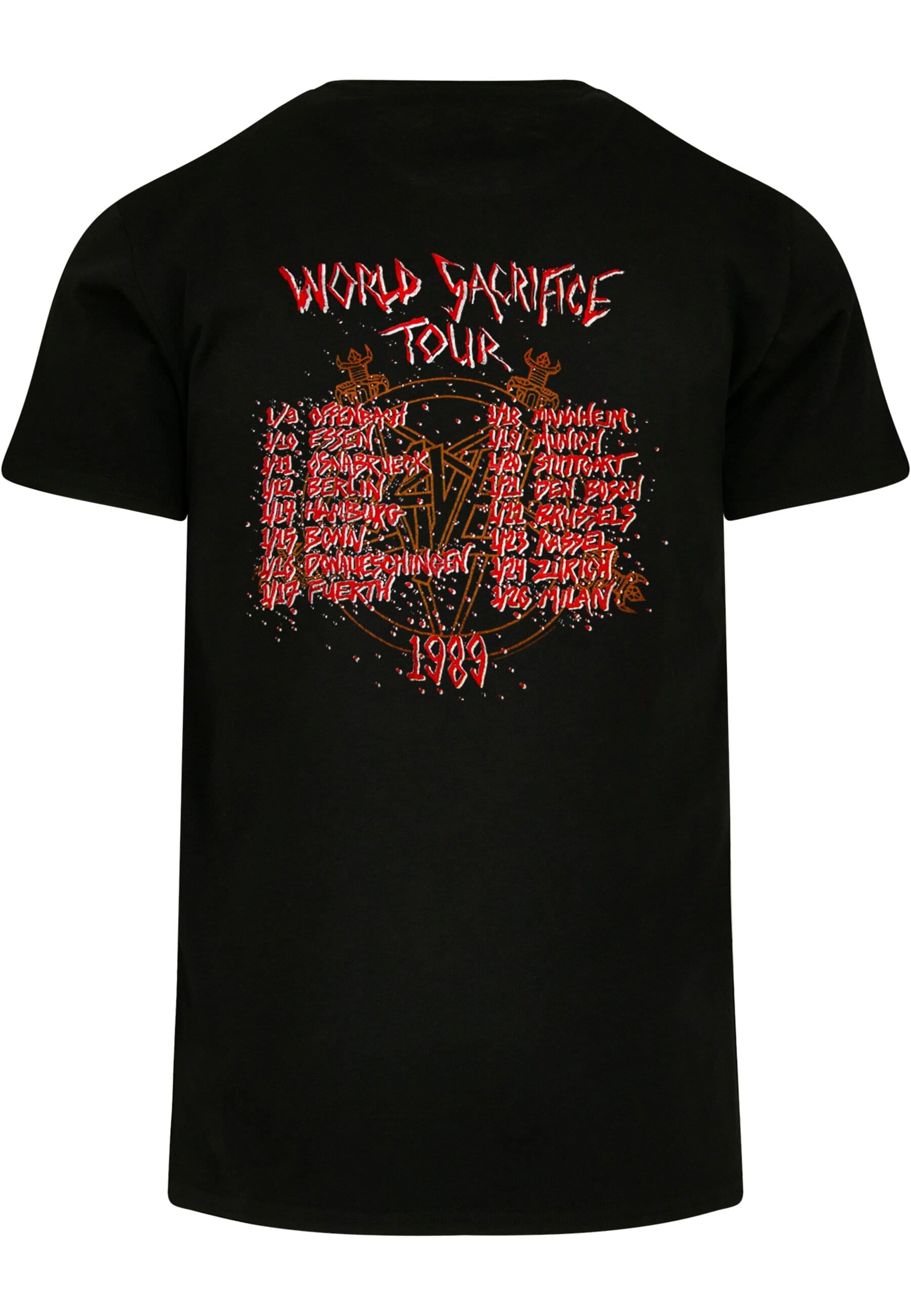 Merchcode T-Shirt »Merchcode Herren Slayer - South of Heaven Basic T-Shirt«, (1 tlg.)