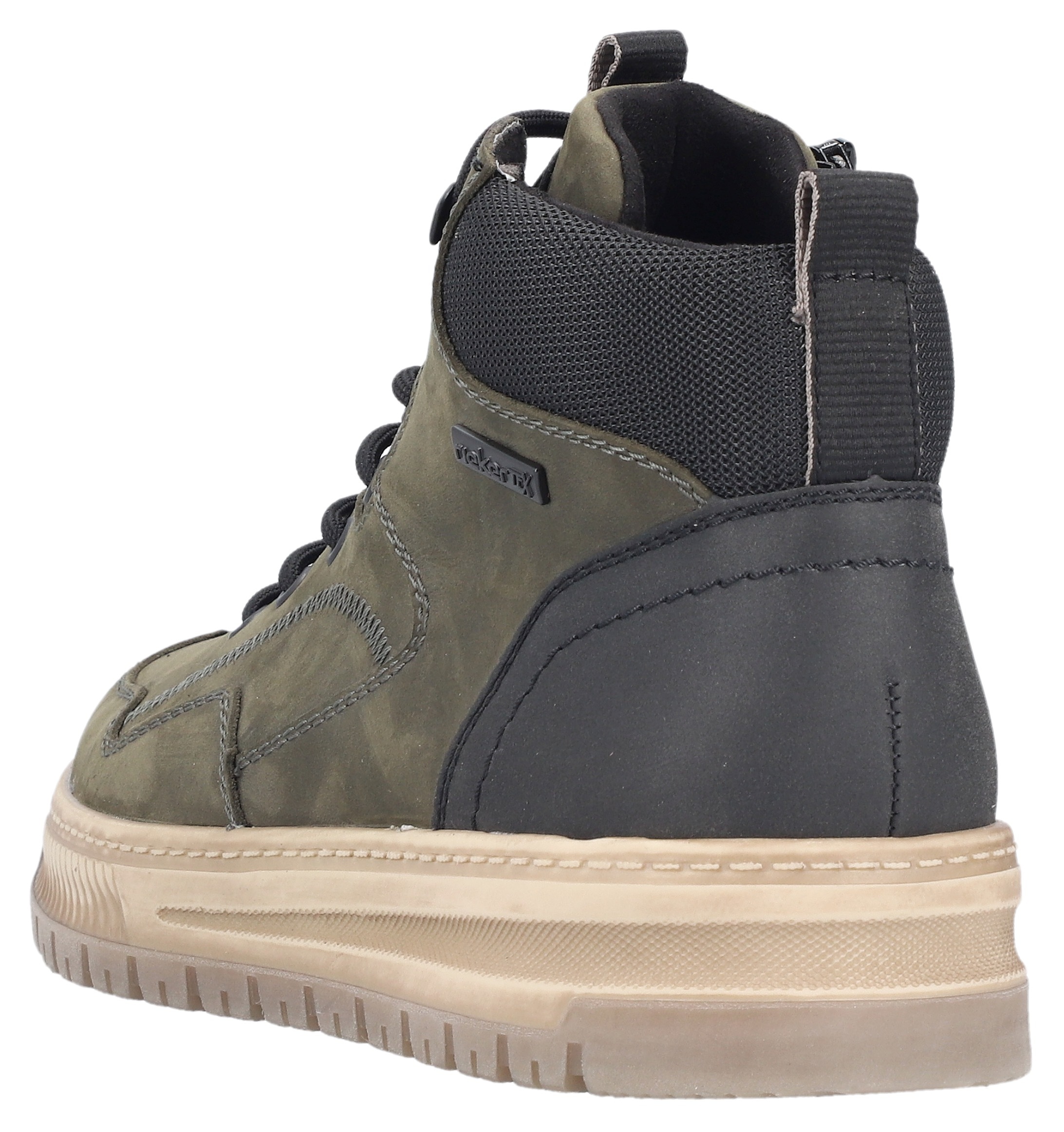 Rieker Schnürboots, Outdoorboots, Sneakerboots, TEX-Membran, mit Innenreißverschluss
