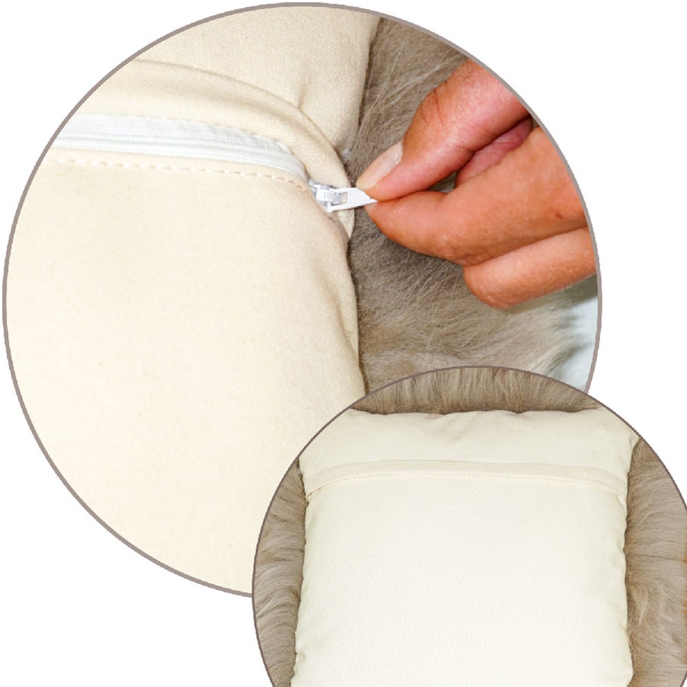 Heitmann Felle Fellkissen "Lammfell-Kissen - Premium Qualität" echtes Austr günstig online kaufen