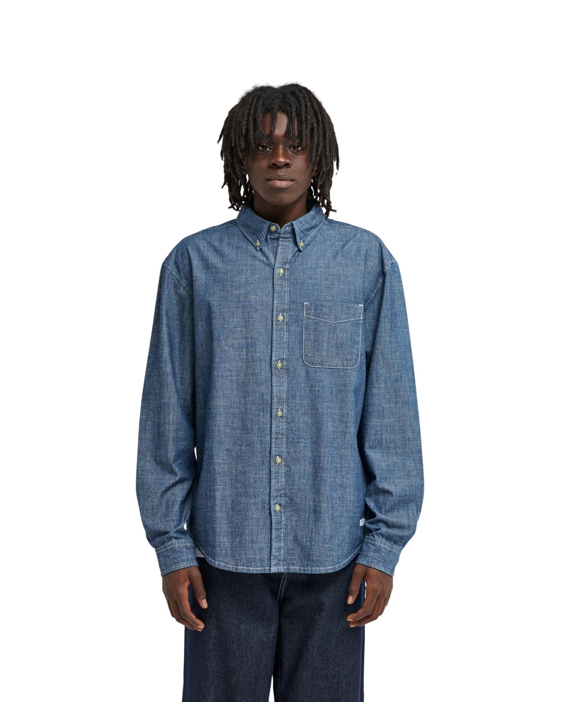 Element Langarmhemd "Button Down Regular Chambray" günstig online kaufen