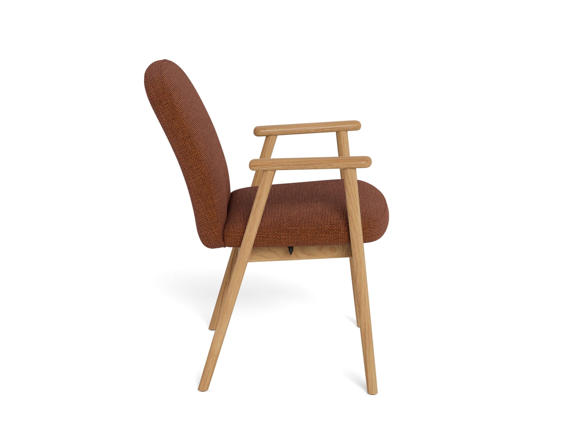 ACTONA GROUP Esszimmerstuhl »Polsterstuhl« () 2 Stk.Stuhl mit Armlehnen, terracotta, Verpackungseinheit 2