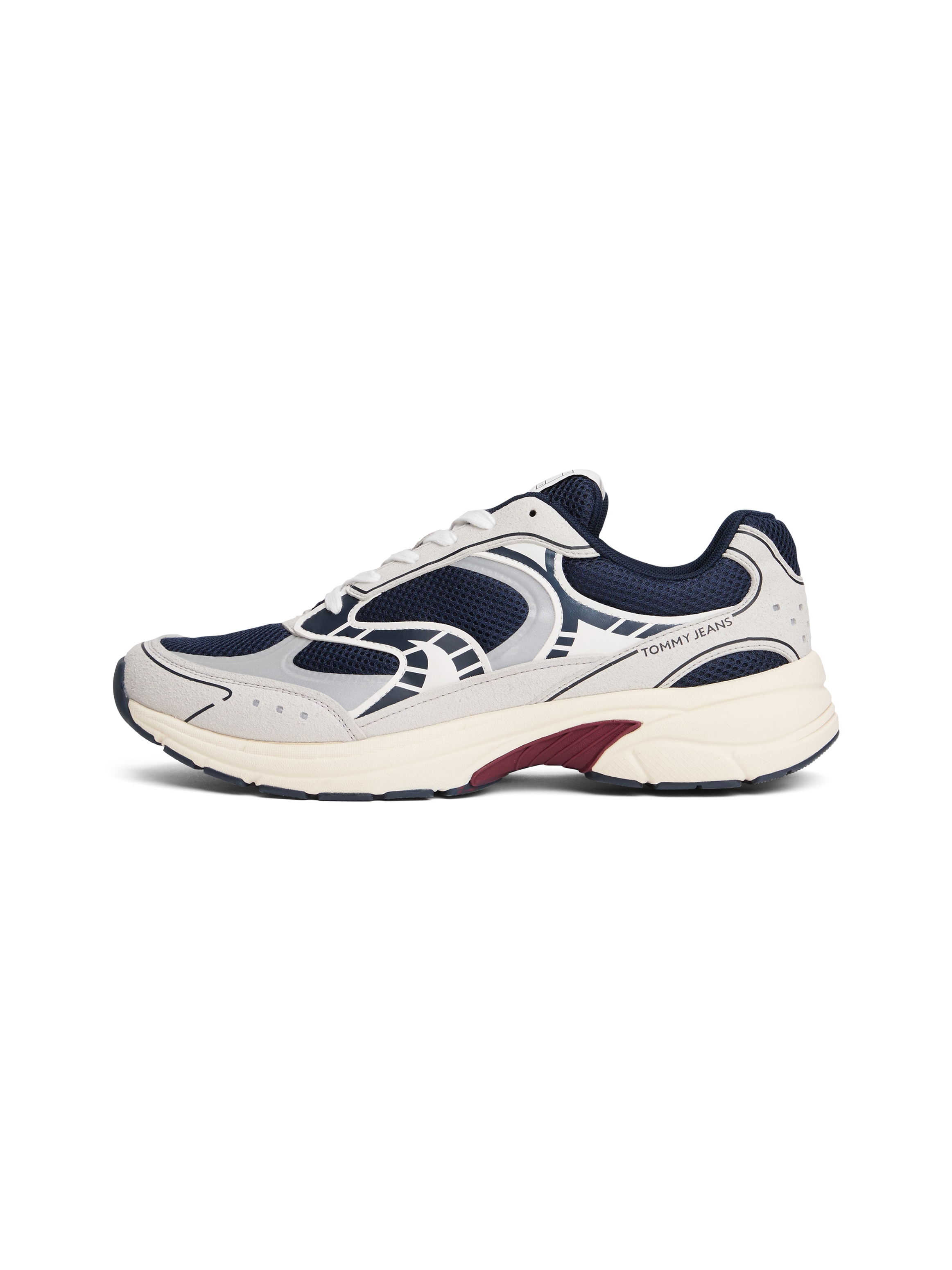Tommy Jeans Sneaker »ARCHIVE '25«, Freizeitschuh, Halbschuh, Schnürschuh mit reflektierenden Details
