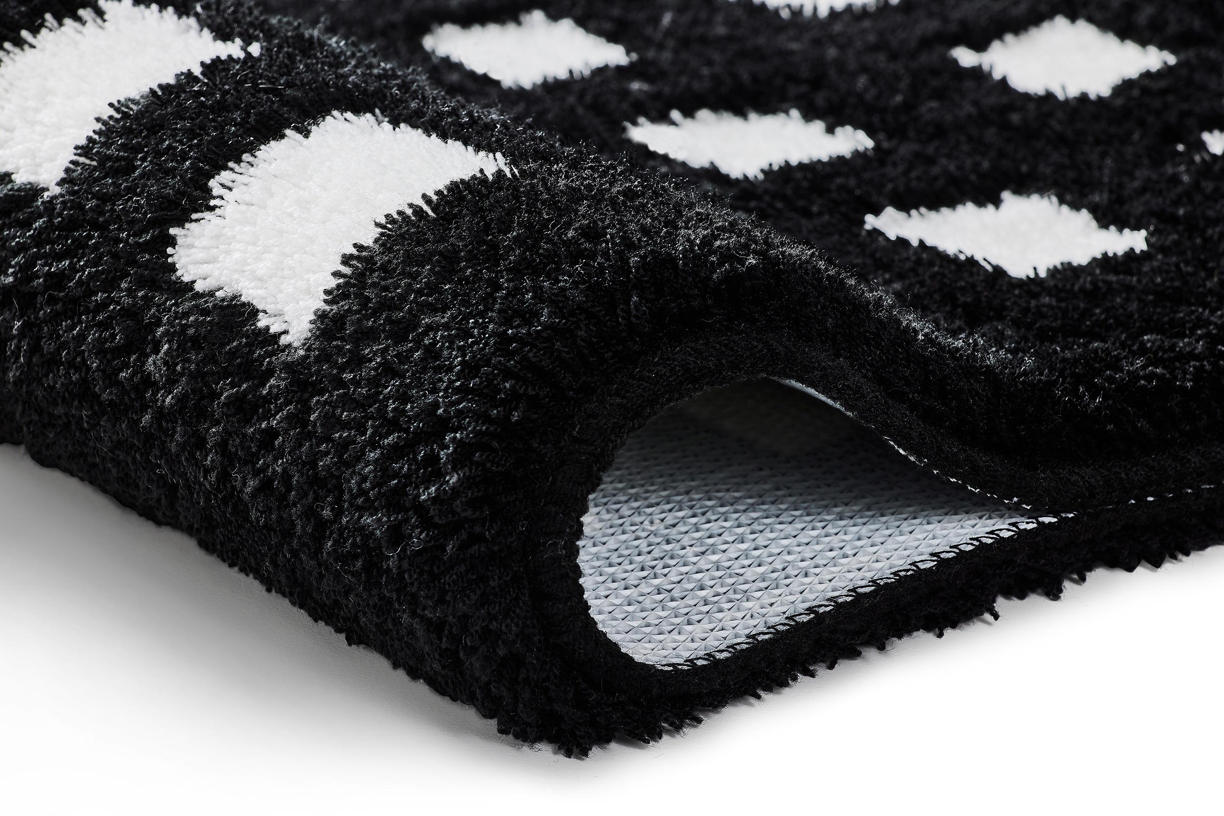 Kleine Wolke Badematte "Boxes" Höhe 20 mm rutschhemmend beschichtet fußbode günstig online kaufen