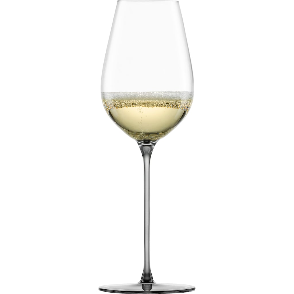 Eisch Champagnerglas »INSPIRE SENSISPLUS«, (Set, 2 tlg., 2 Gläser im Geschenkkarton), die Veredelung der Stiele erfolgt in Handarbeit, 400 ml, 2-teilig