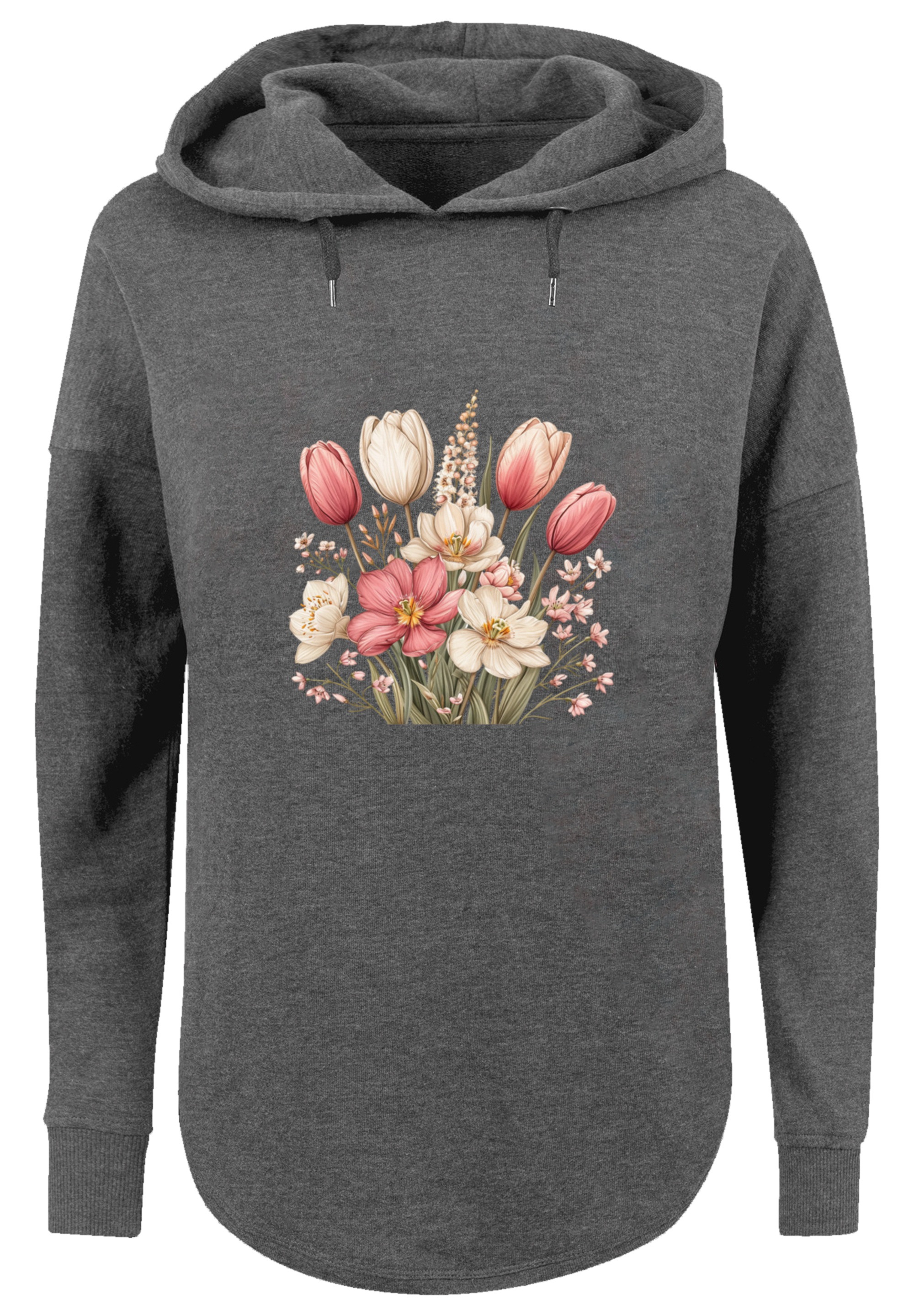F4NT4STIC Kapuzenpullover "Rosa weißer Frühlingsblumenstrauß", Premium Qual günstig online kaufen