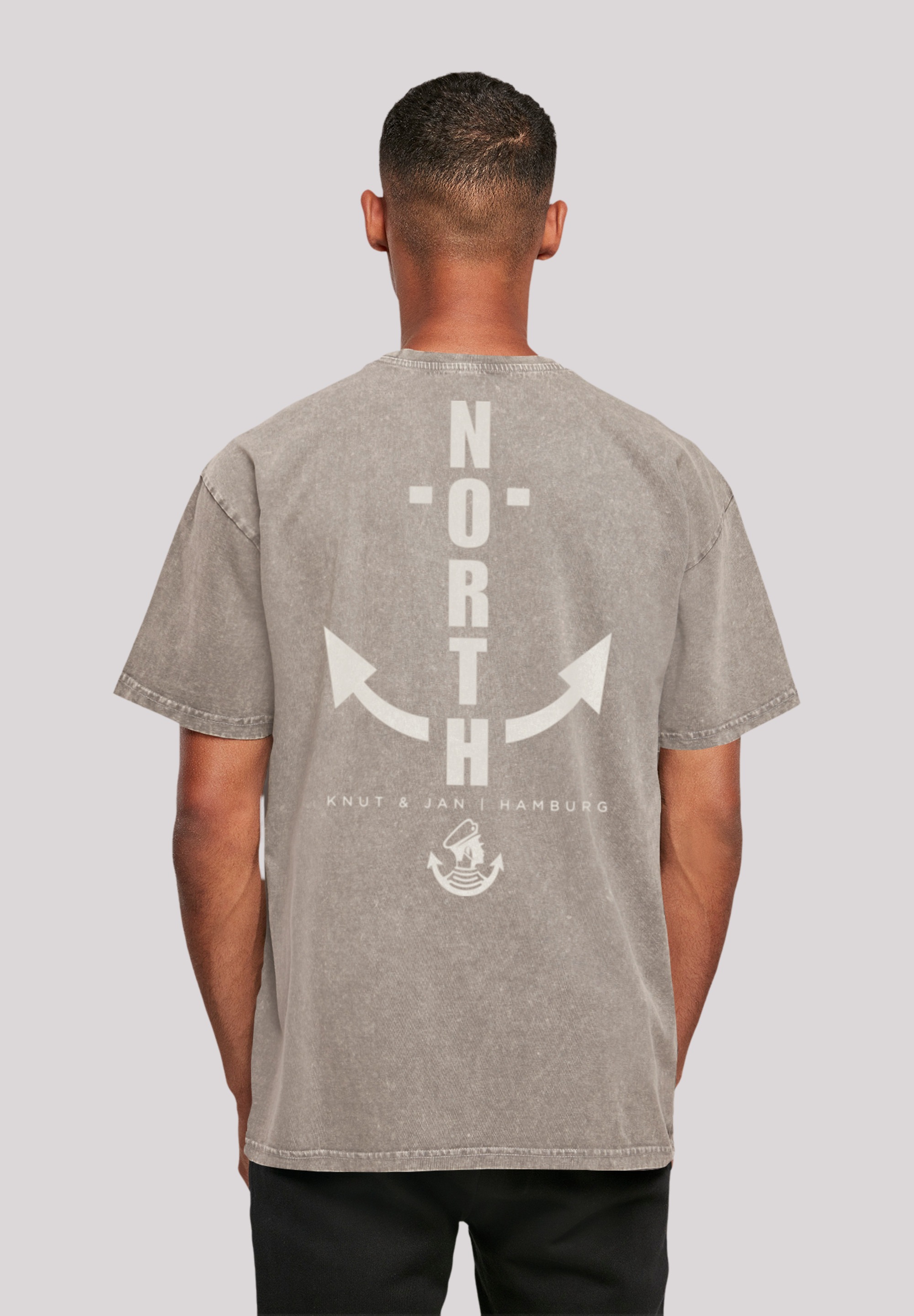 F4NT4STIC T-Shirt "North Anchor", Print