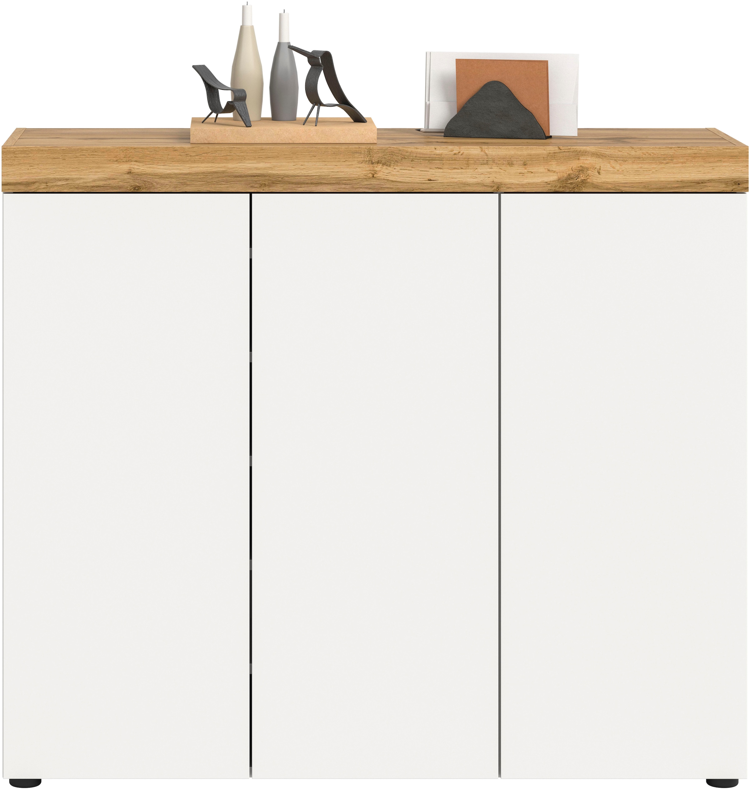 OTTO home Schuhschrank »MAMBO, TOPSELLER!, Breite 115cm, stehend & hängend, push-2-open« 2 farbige Ausführung, 1 Stk. tlg. Schuhschrank, Schuhkommode, Flur, Diele