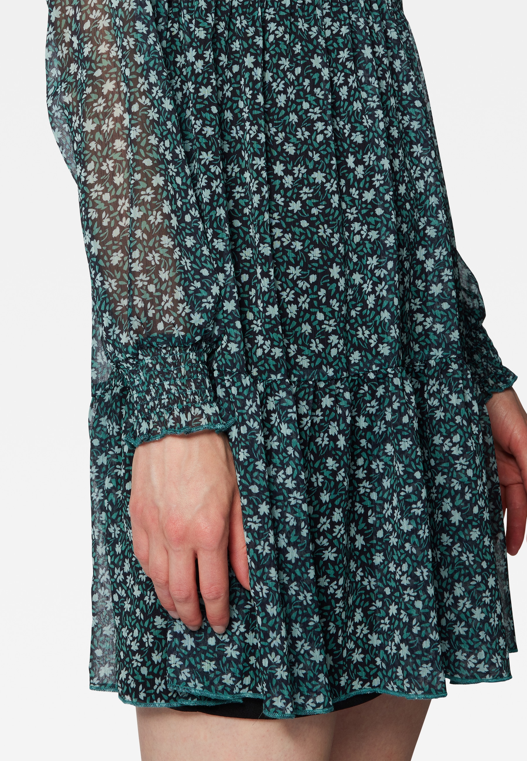 Kleid Mavi für Kurzes »PRINTED bestellen BAUR Chiffonkleid DRESS«, |
