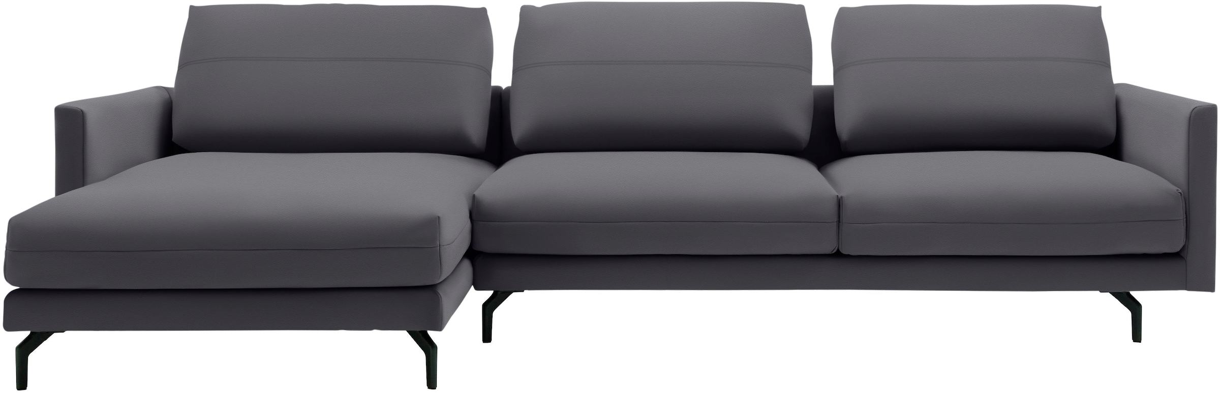 Creation BY ROLF BENZ Ecksofa "CR.414, Designecksofa, Polsterecke, Breite 300cm, L-Form" wahlweise aus feinstem Rindsleder oder hochwertigem Chenille