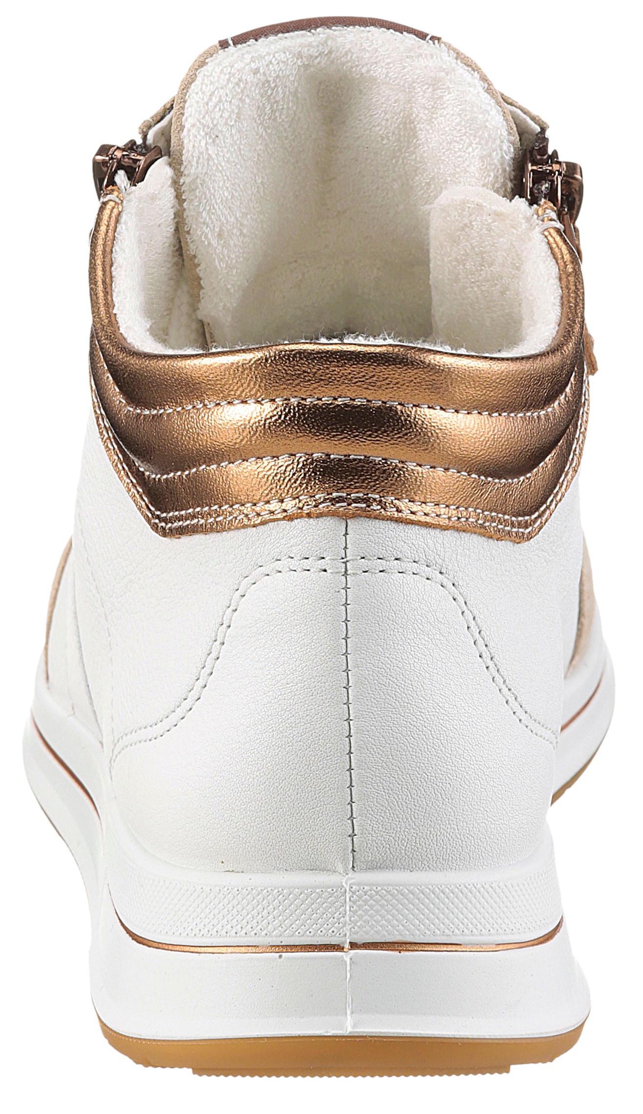 Ara Keilsneaker »OSAKA«, Schnürboots, High Top-Sneaker, Freizietschuh in Weite G (=weit)