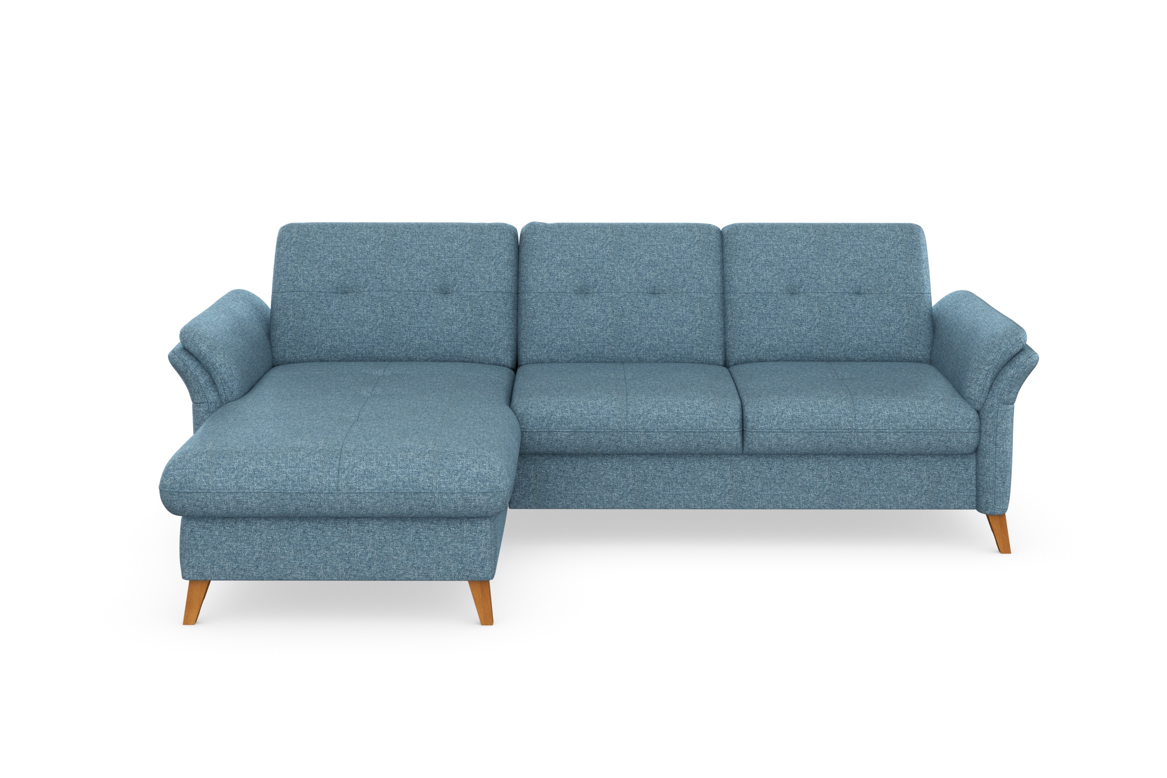 sit&more Ecksofa »Göteborg«, Sitztiefenverstellung und Federkern, wahlweise mit Bettfunktion