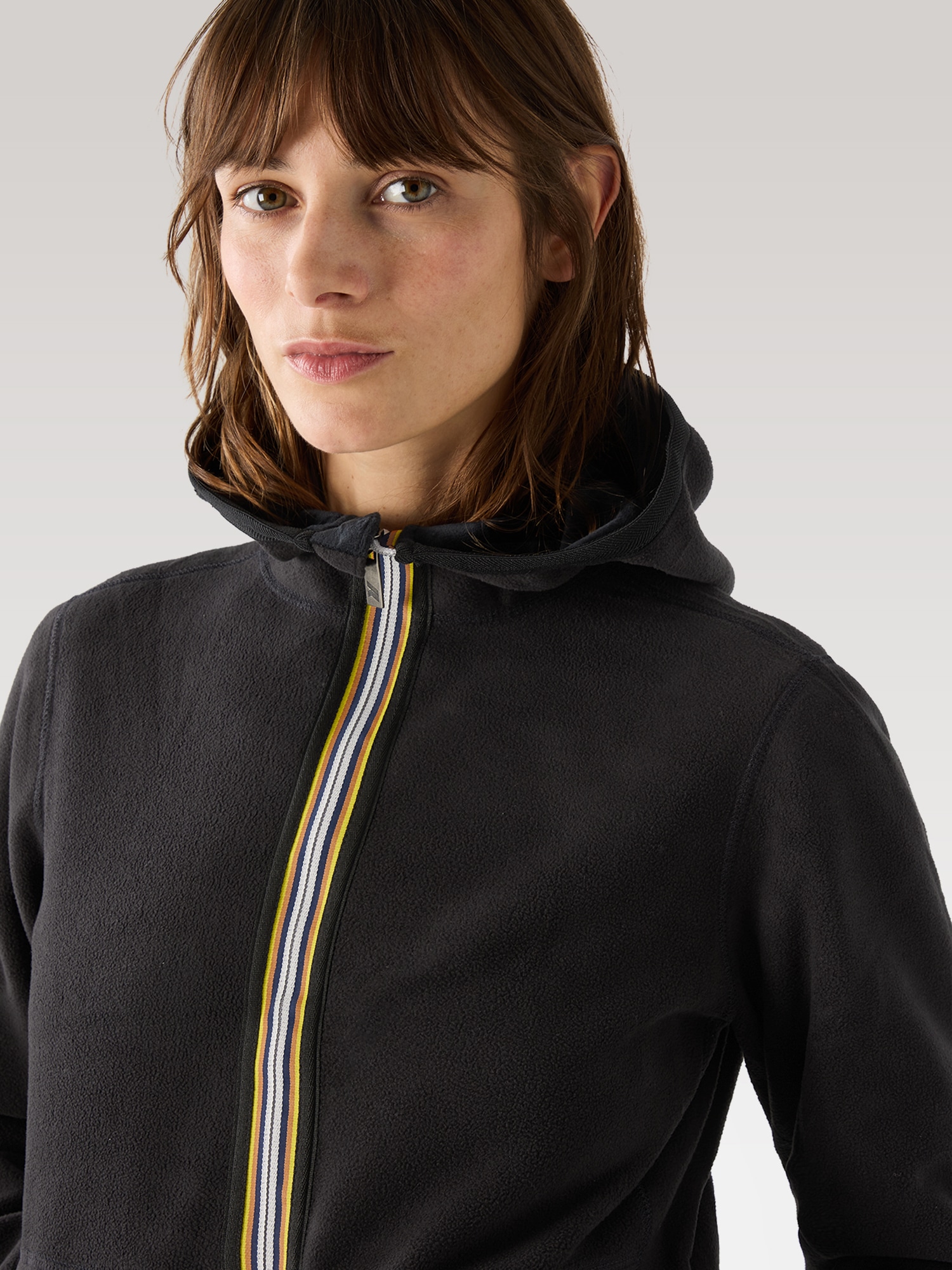 K-WAY Funktionsjacke »K-Way Winterjacke LINN VELOUR POLAR DOUBLE zum Wenden«