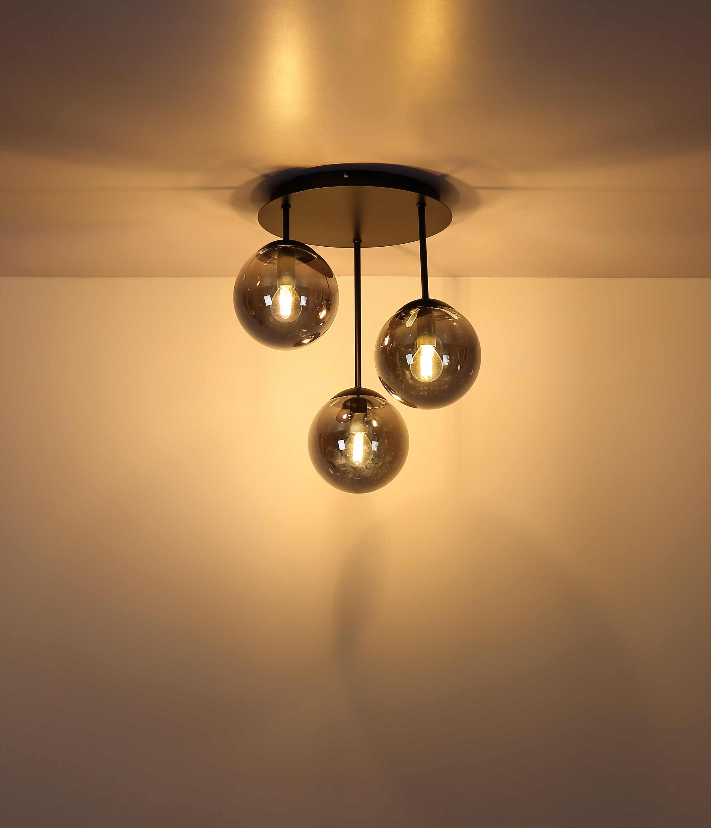 GLOBO LIGHTING Deckenleuchte »HARMON« E14 1 Stk. Deckenleuchte mit Glaskugeln, modern, stilvoll & edel