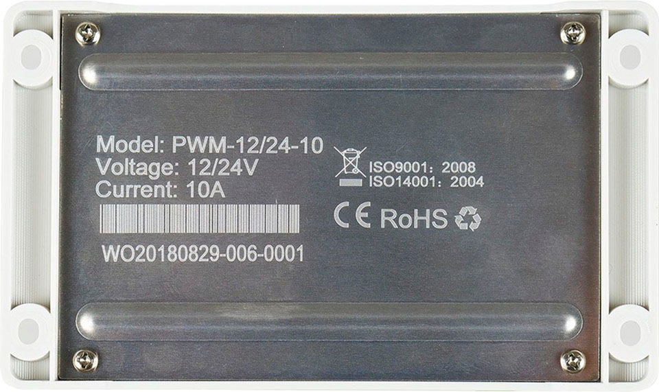 offgridtec Solarladeregler »PWM Pro Laderegler 12V/24V - 10A USB-Port«, mit Verpolungsschutz, Integrierter Geräte-und Batterieschutz