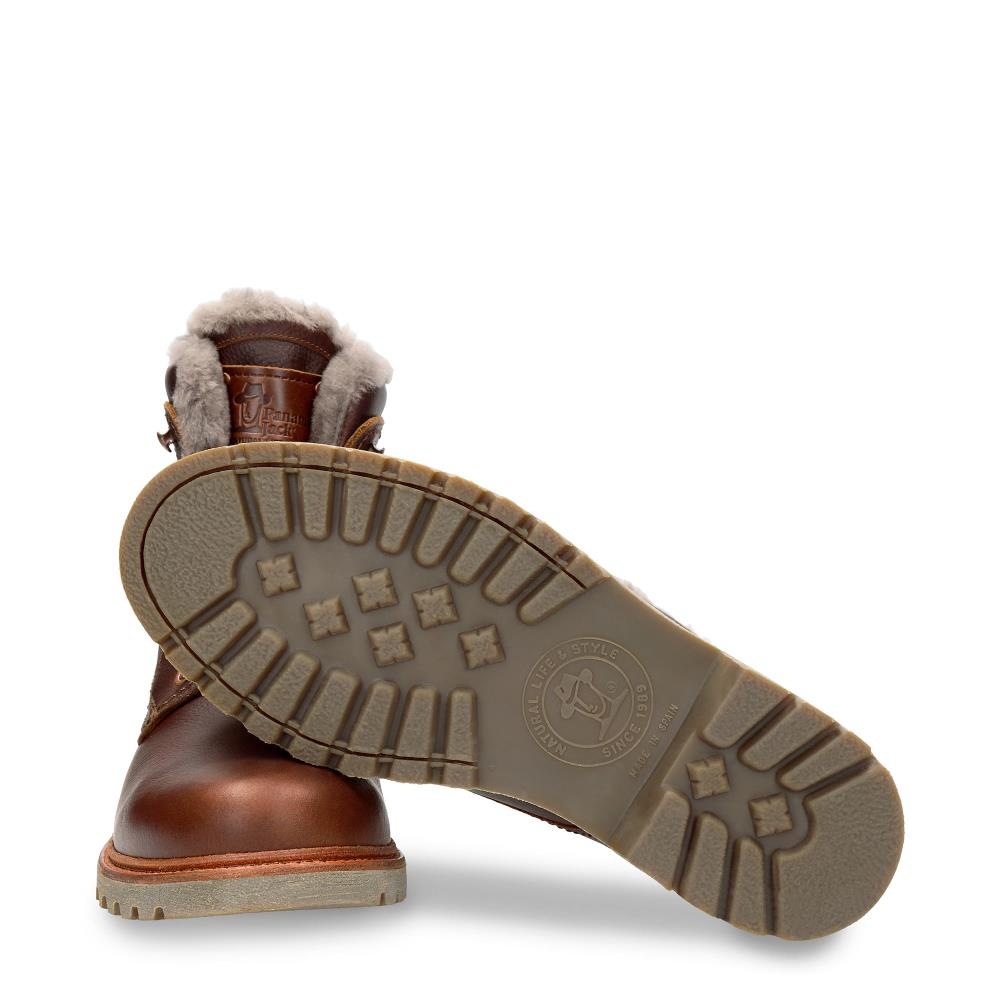 Panama Jack Winterboots »P03 Aviator Igloo«, Schnürboots, Winterstiefel, Profilsohle, mit Warmfutter