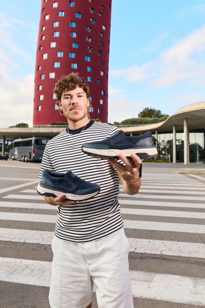 Rieker Slip-On Sneaker Slipper, Schlupfschuh, Halbschuh, Freizeitsneaker mi günstig online kaufen