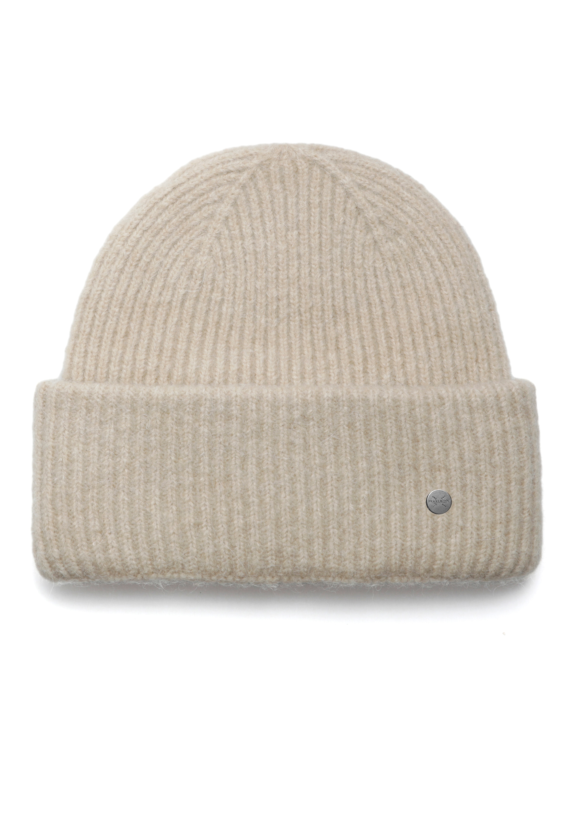 PEARLWOOD Strickmütze "ZOE", Feinripp, wärmend, breiter Umschlag günstig online kaufen