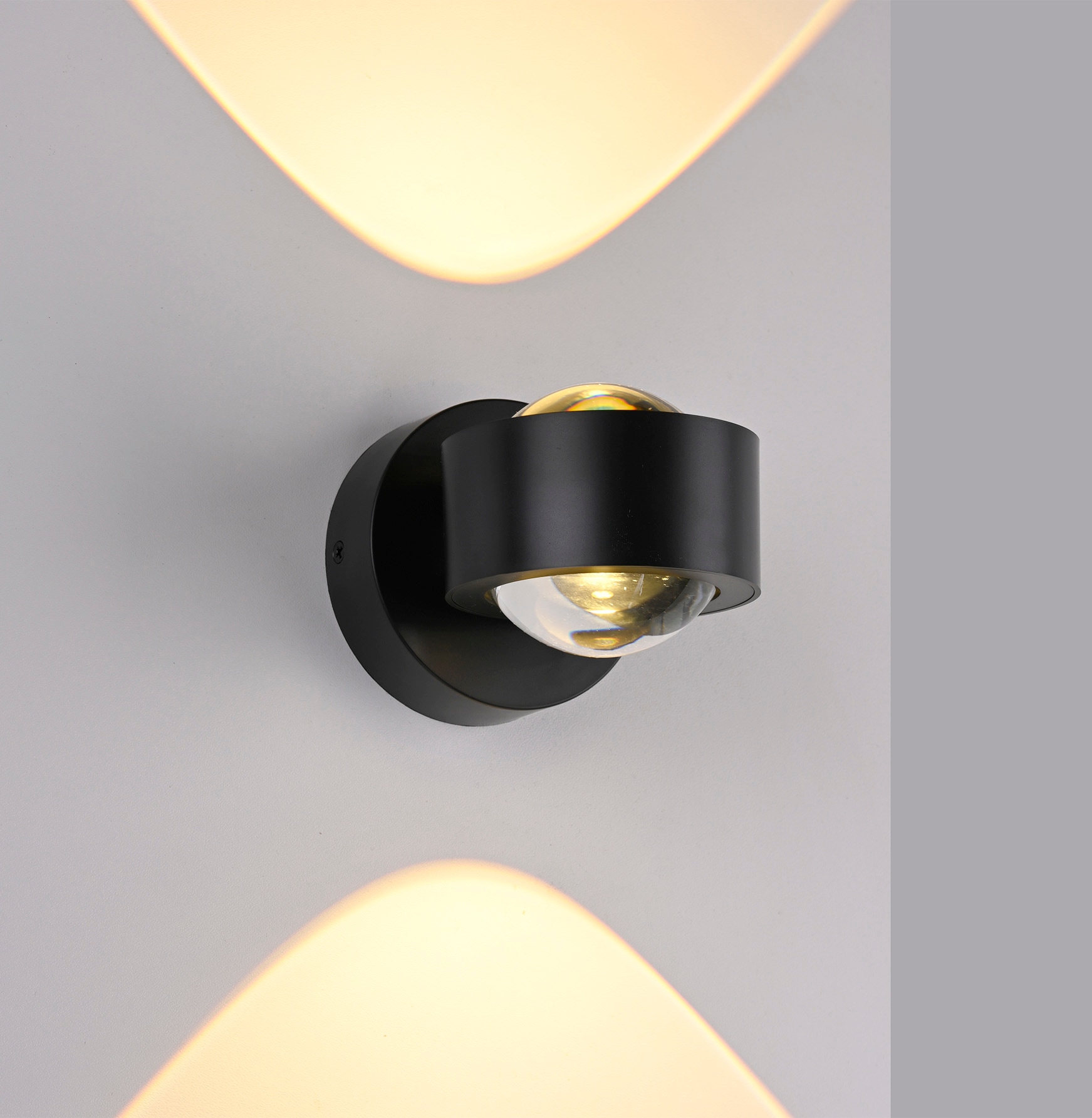 SCHÖNER WOHNEN-Kollektion LED Wandleuchte »CHIA« LED-Board 1 Stk. Warmweiß SCHÖNER WOHNEN Kollektion, Up- und Downlight