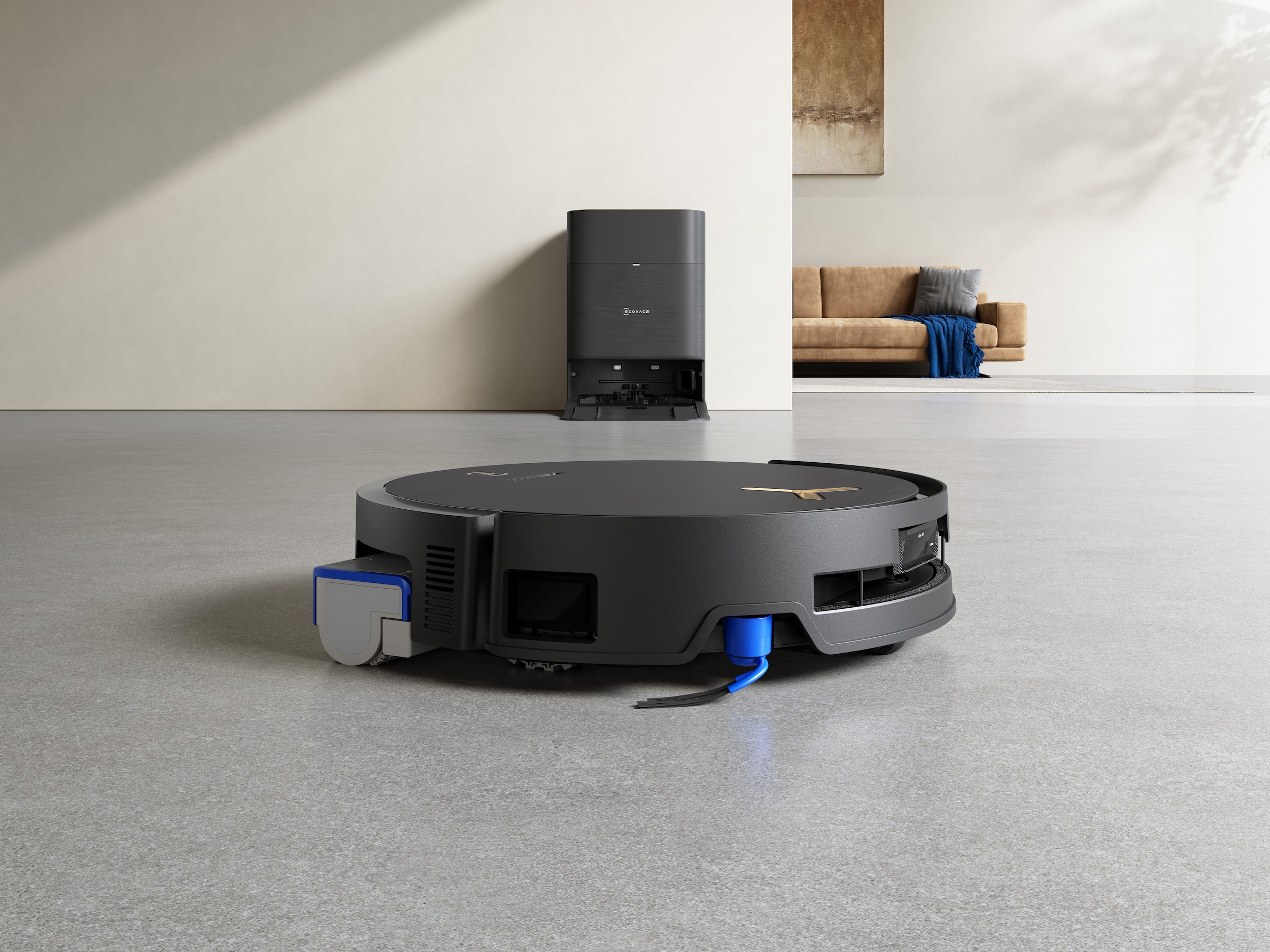 ECOVACS Saugroboter »DEEBOT X9 PRO OMNI«, Saug-und Wischroboter mit Absaugstation