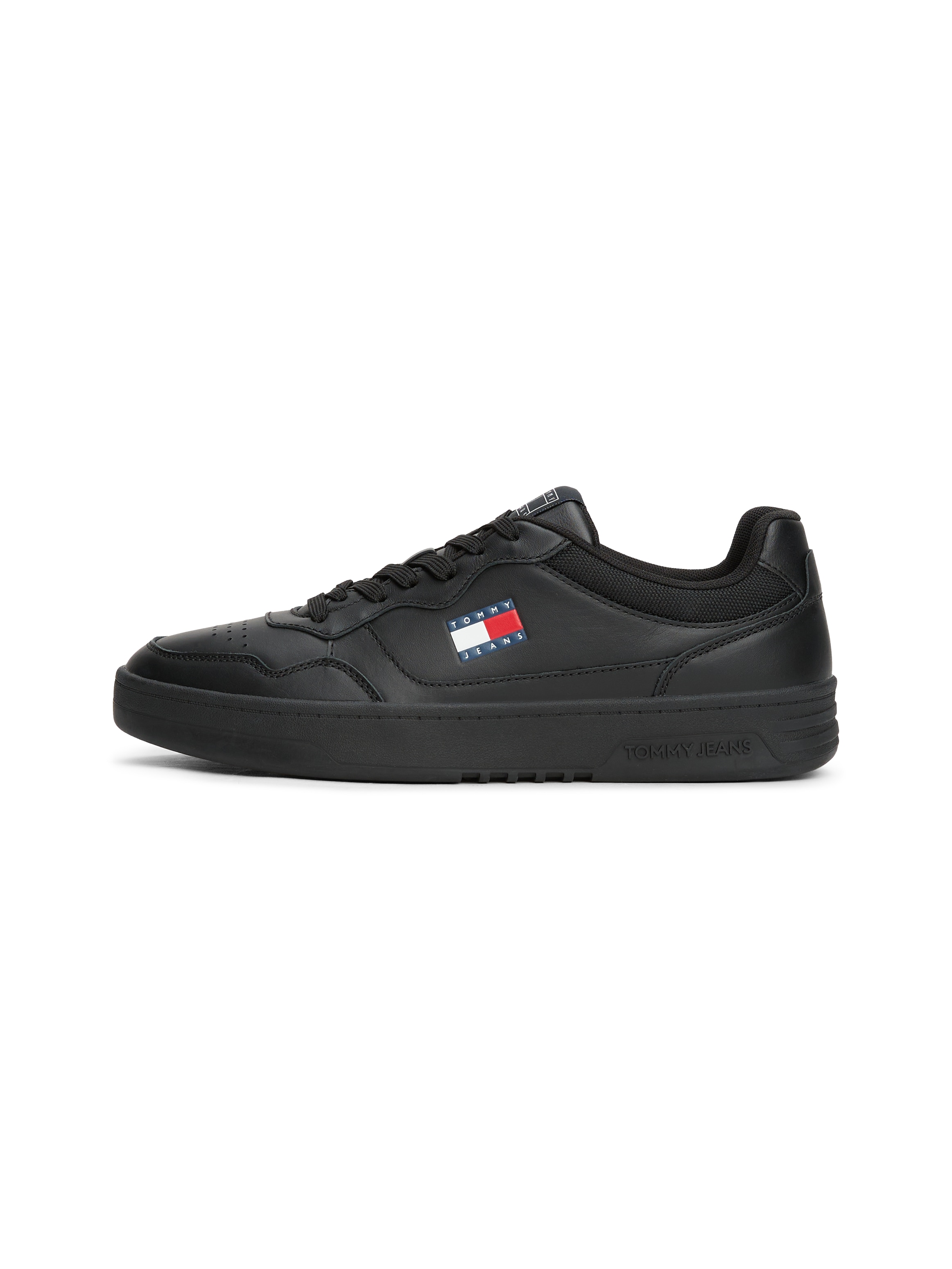 Tommy Jeans Sneaker »(NEW) TJM CUPSOLE LEATHER ESS«, Freizeitschuh, Halbschuh, Schnürschuh im Basket-Look