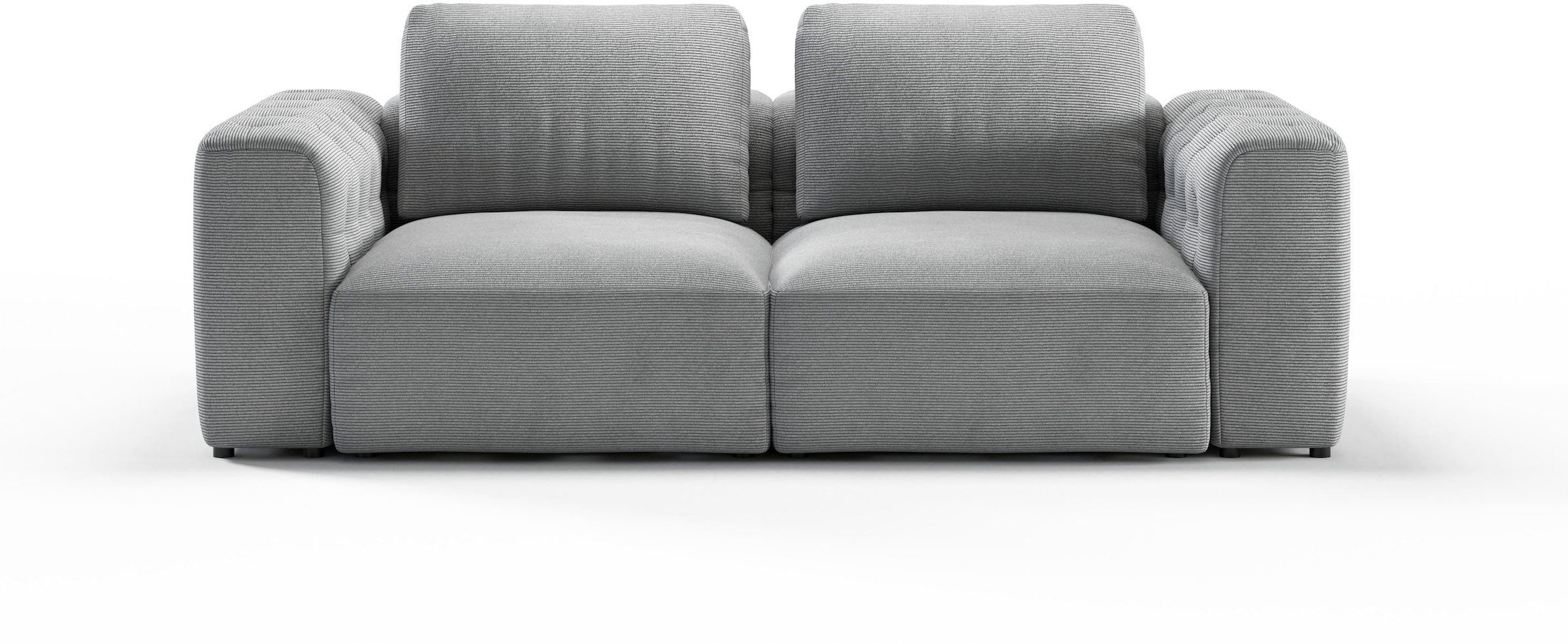RAUM.ID 2-Sitzer »Cushid«, Modulsofa, bestehend aus 2 Teilen, Breite 218 cm
