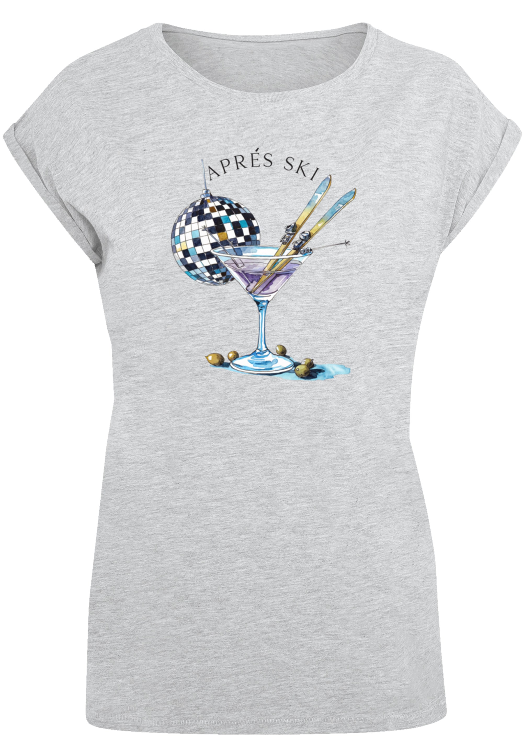 F4NT4STIC T-Shirt »Après Ski Martini Winter Sport«, Premium Qualität