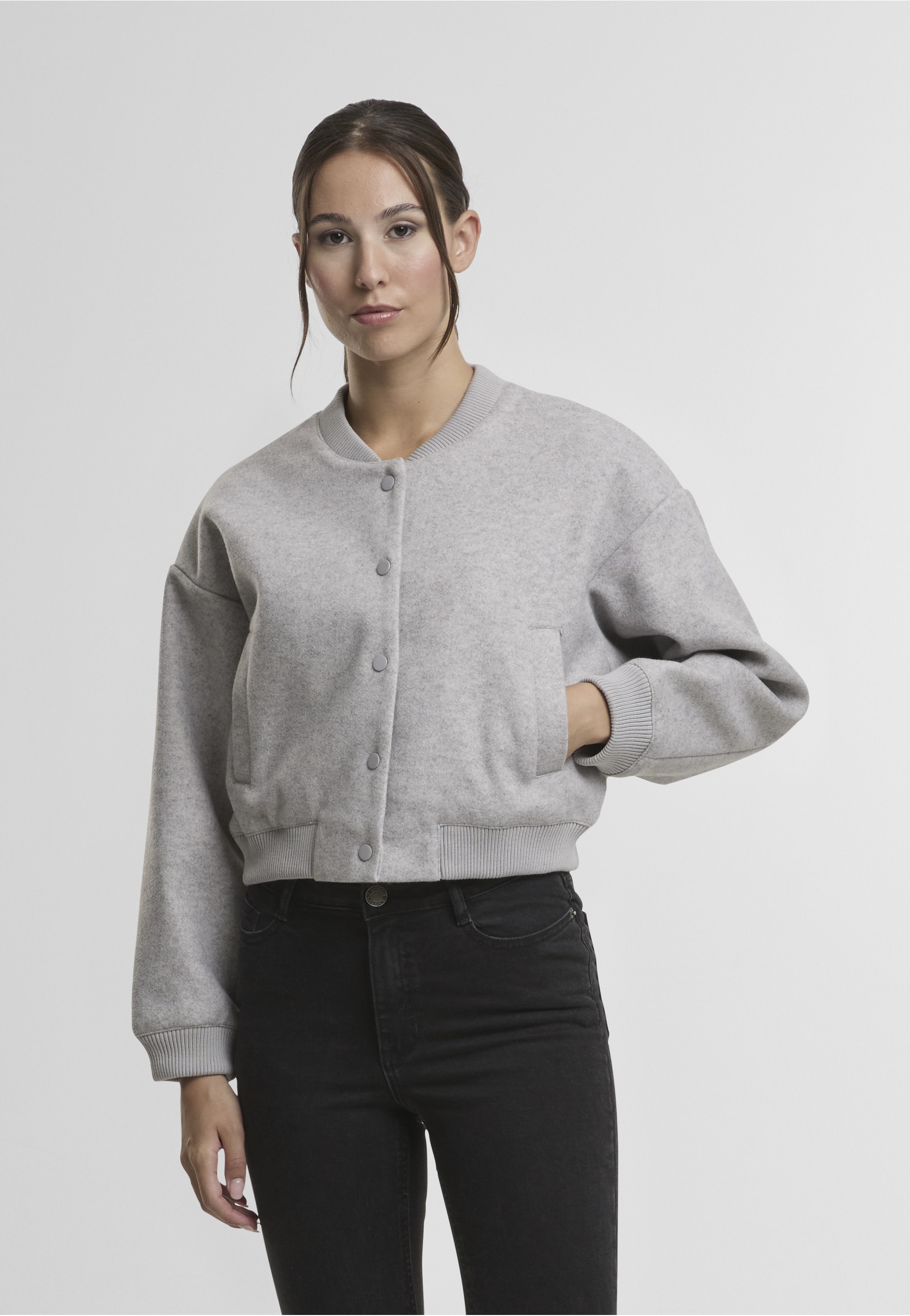 URBAN CLASSICS Langmantel »Urban Classics Ladies Balloon Bomber Jacket«