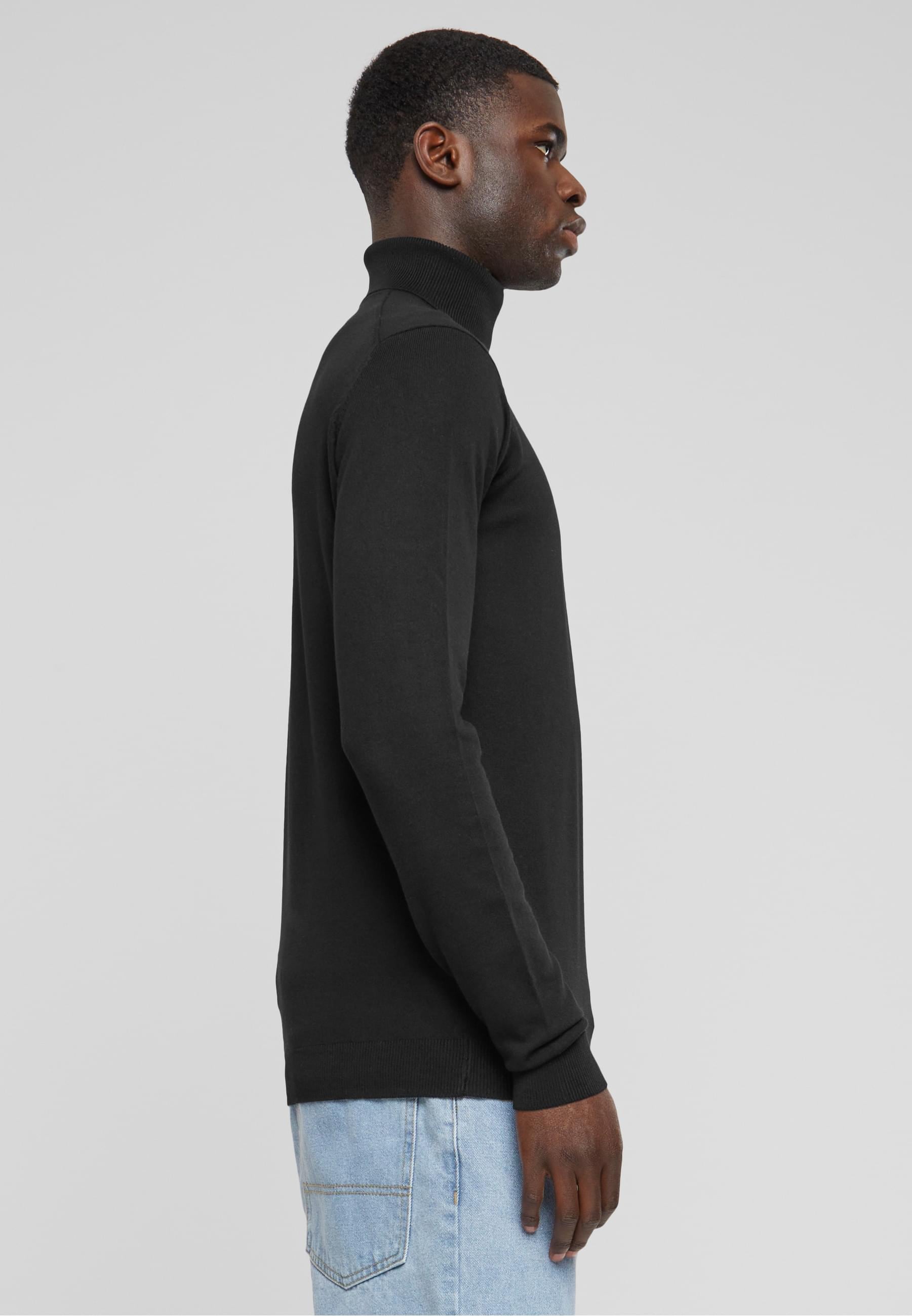 URBAN CLASSICS Rundhalspullover »Urban Classics Herren Knitted Turtleneck Sweater«