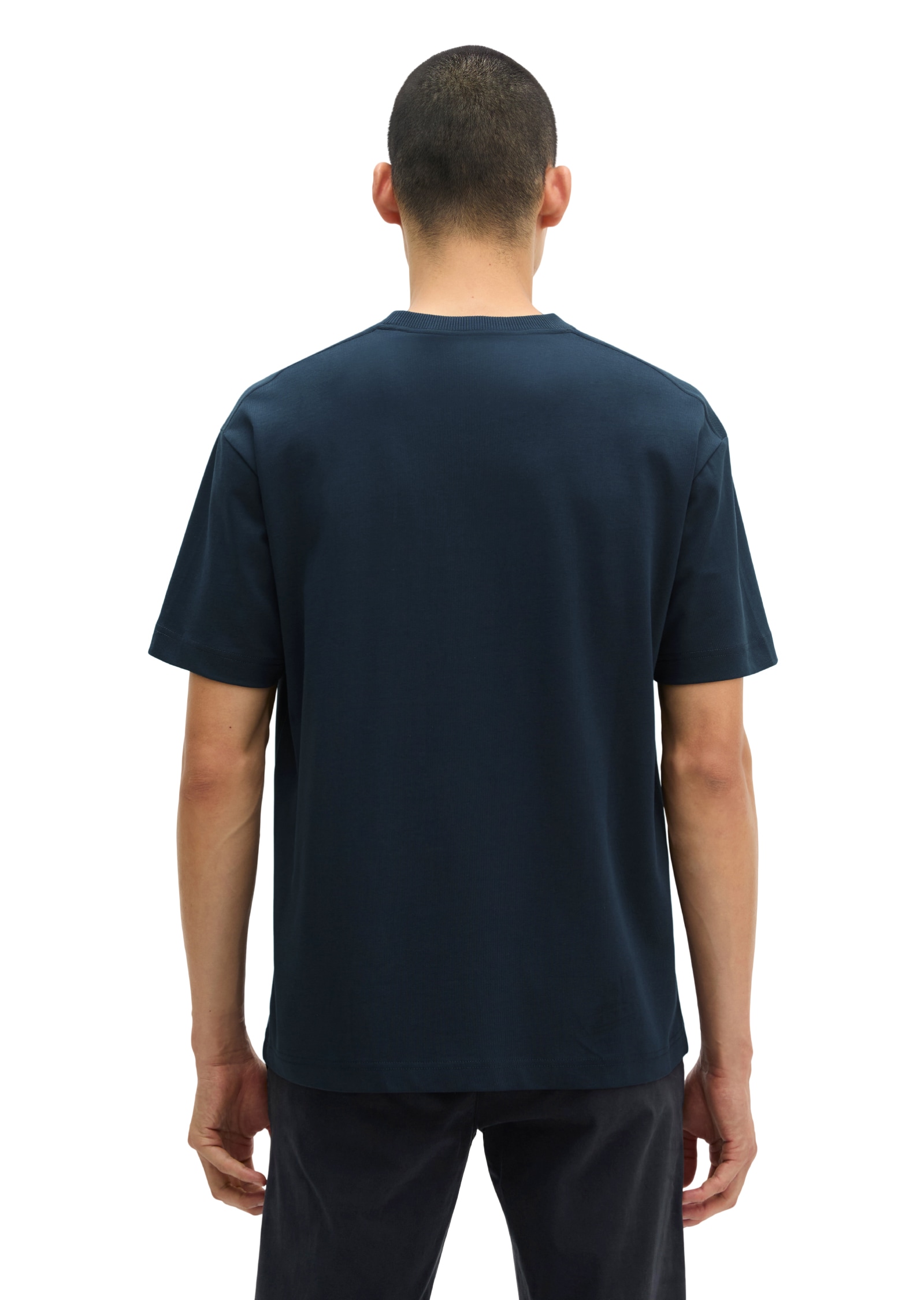 Marc O'Polo T-Shirt relaxed fit aus schwerem Bio-Baumwoll-Jersey