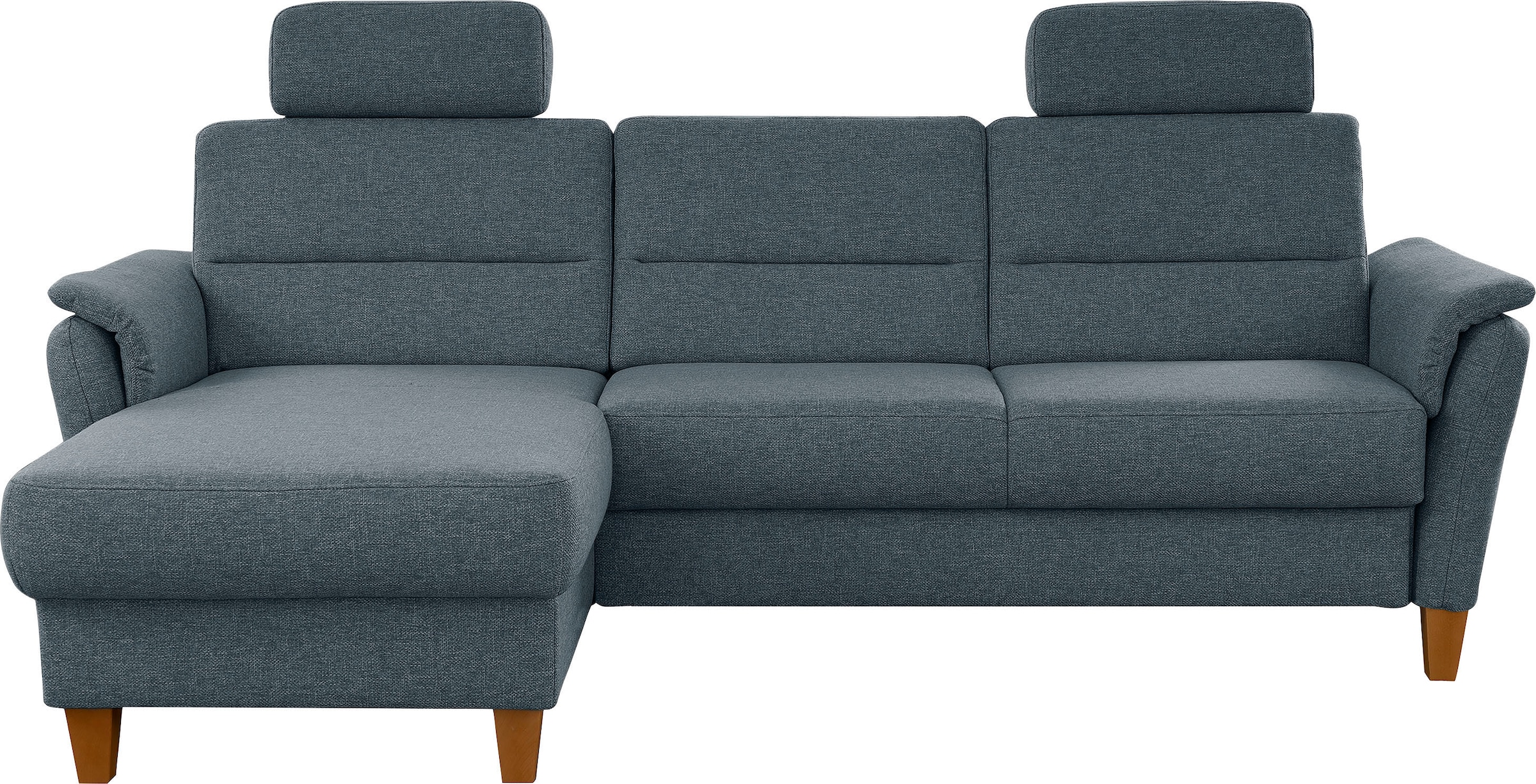 Home affaire Ecksofa "Palmera L-Form, B: 244 cm" optional Bettfunktion & Be günstig online kaufen