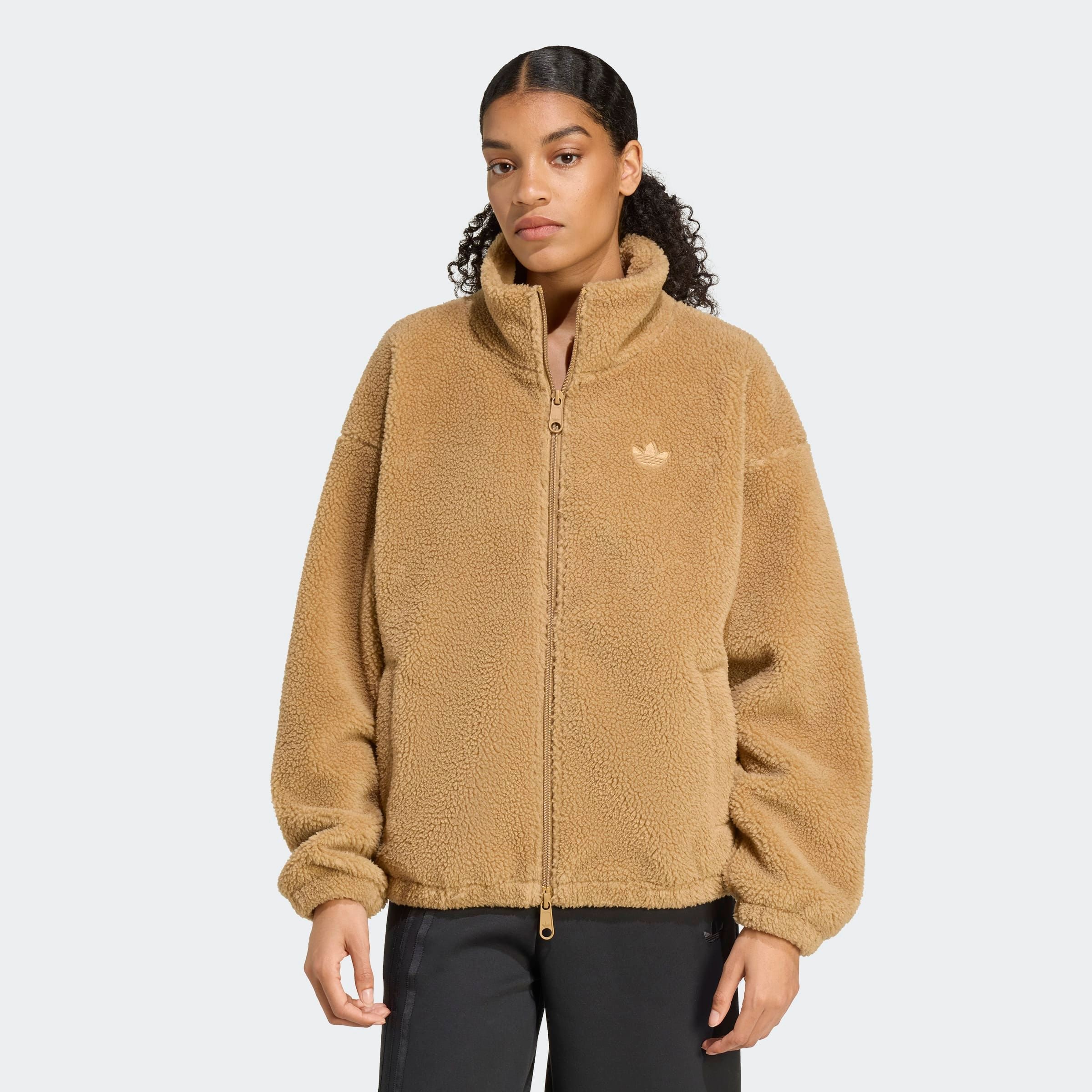 adidas Originals Fleecejacke "ESS TEDDY JKT" günstig online kaufen