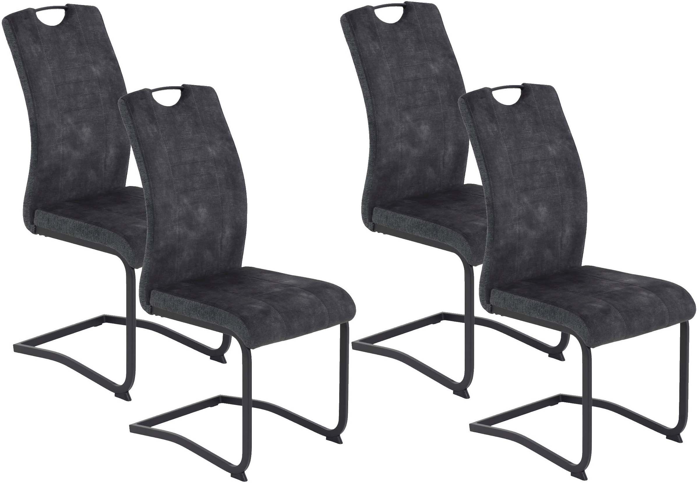 HELA Freischwinger "RIGA" (Set) 4 Stk.Freischwinger,Vierkantrohrgestell,mit günstig online kaufen