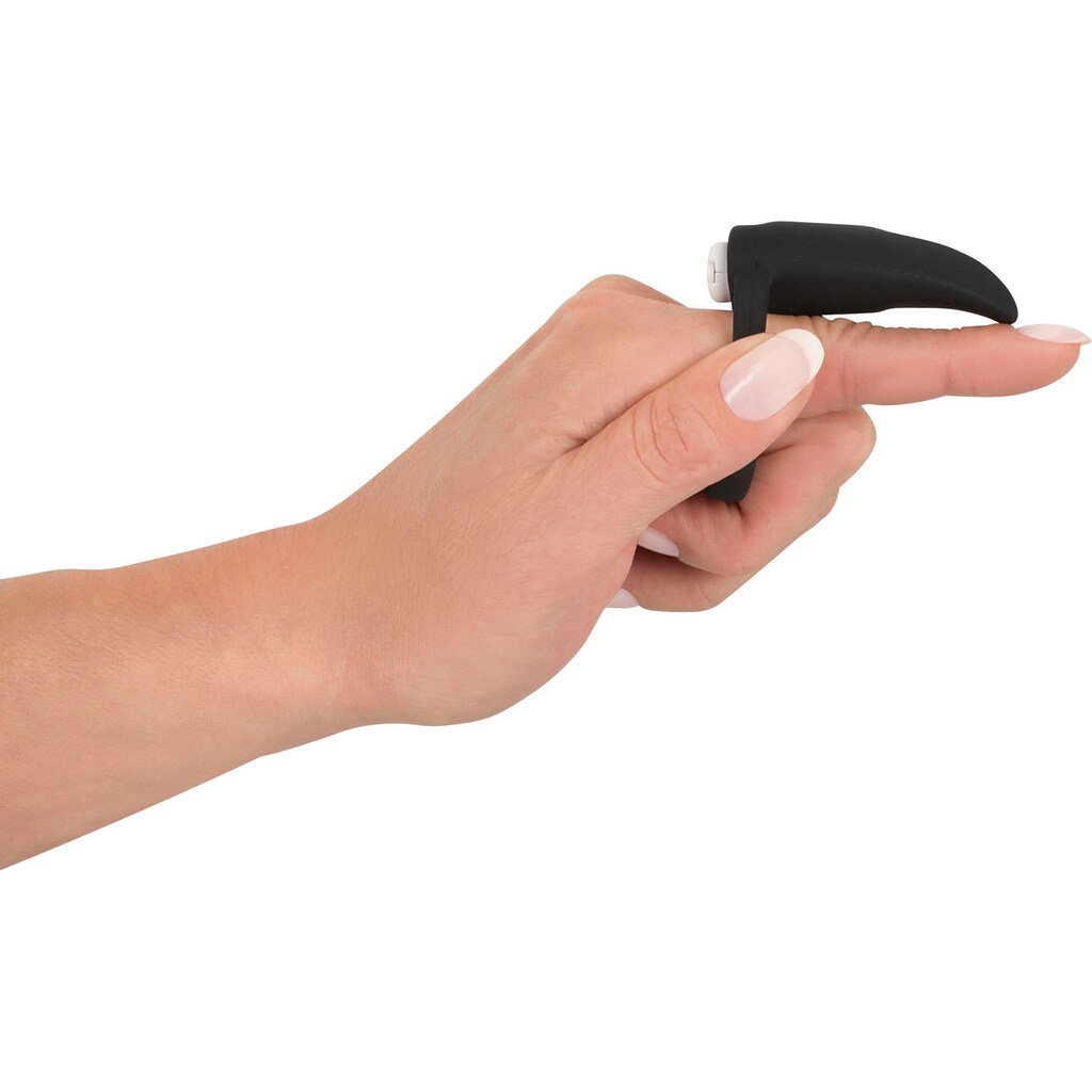 BLACK VELVETS Vibro-Penisring, mit herausnehmbarem Mini-Vibrator
