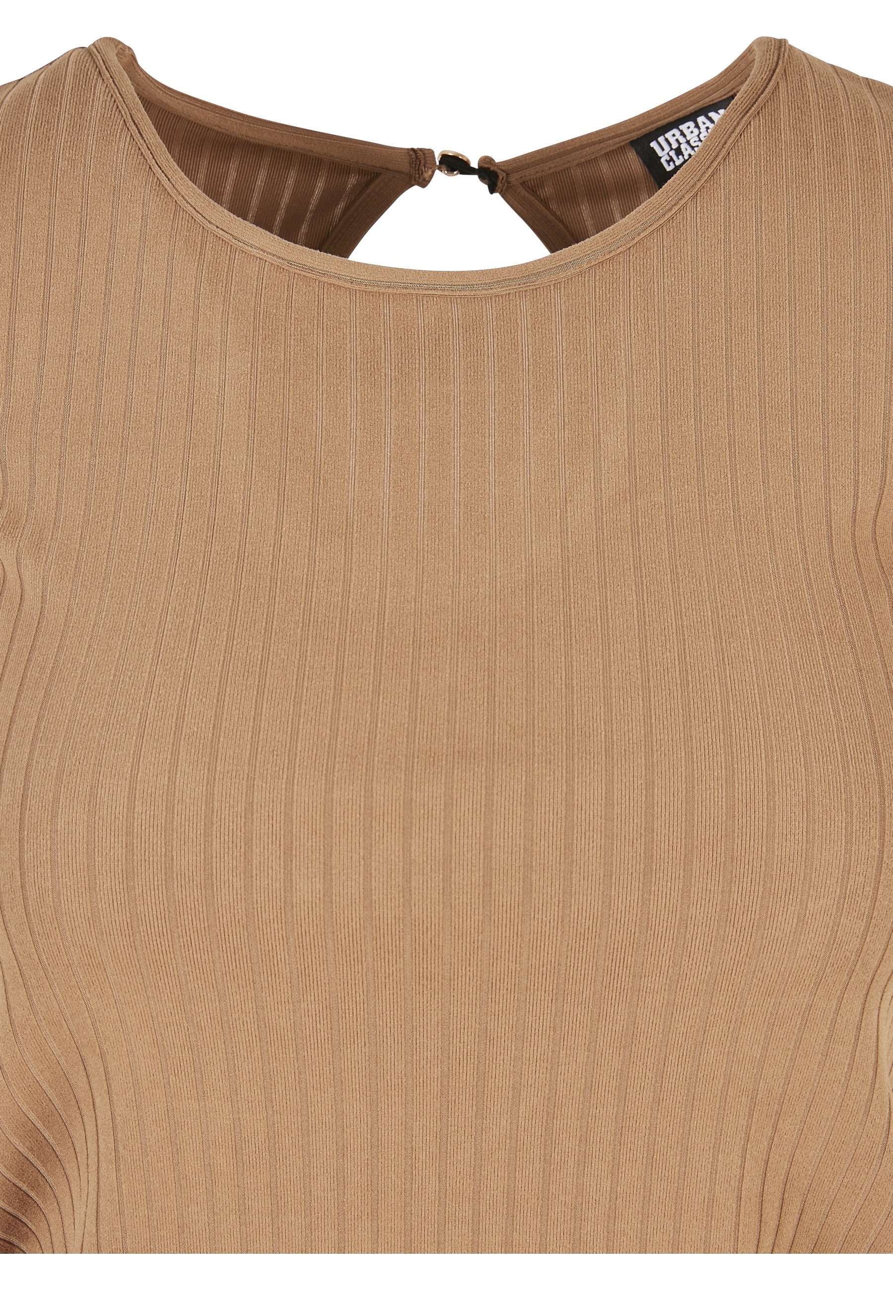 URBAN CLASSICS Jumpsuit »Urban Classics Damen Ladies Rib Wid Leg Jumpsuit« 1 Stk.