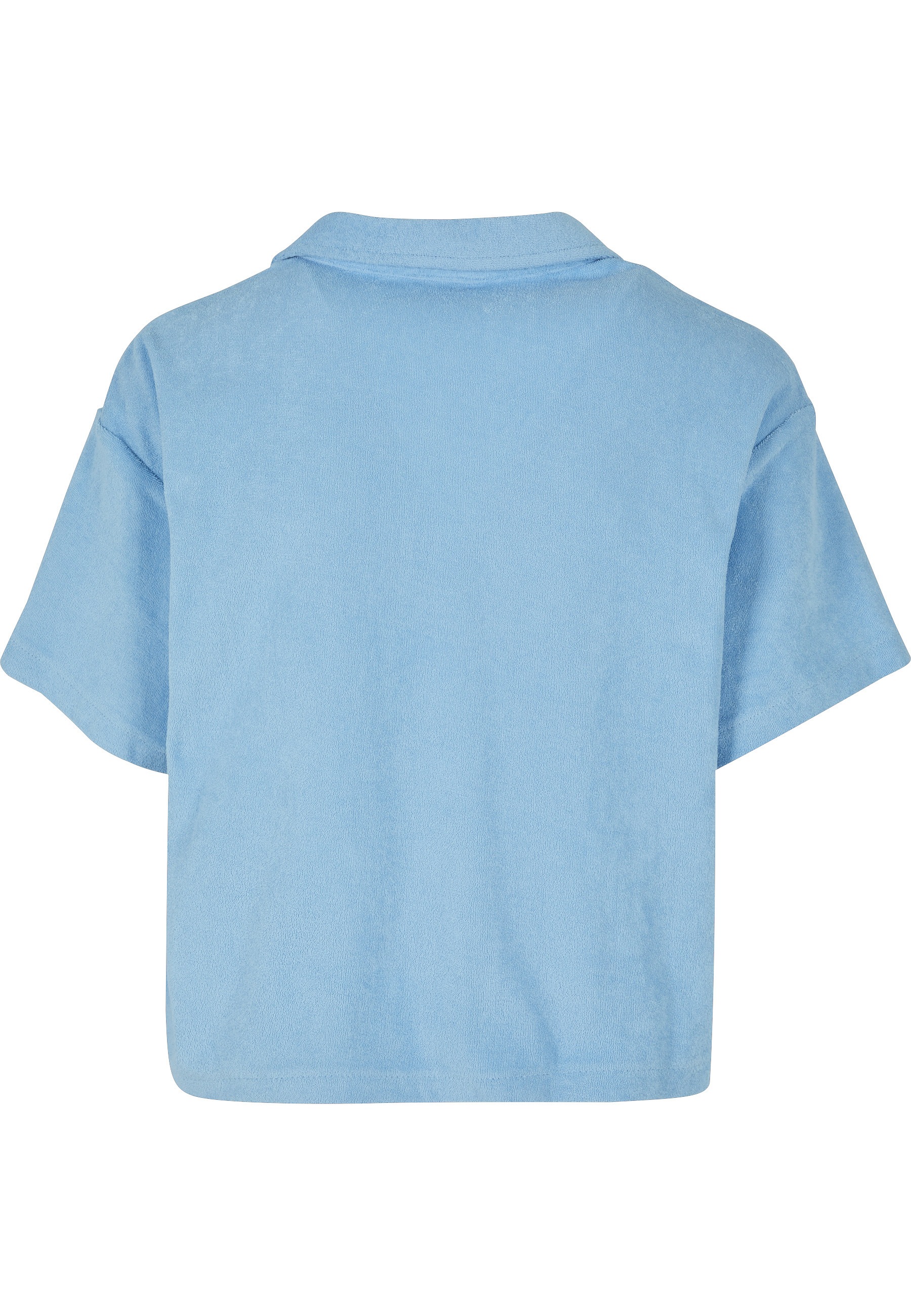 URBAN CLASSICS Kurzarmshirt »Urban Classics Damen Ladies Towel Resort Shirt« 1