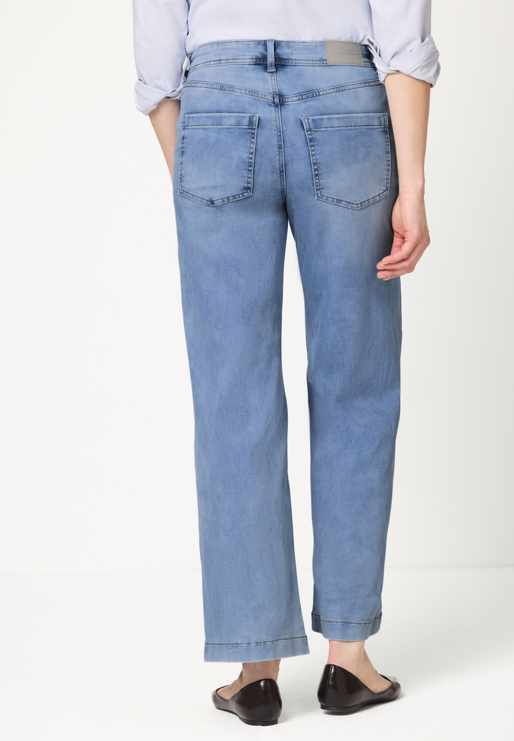 STREET ONE Loose-fit-Jeans im Loose Fit